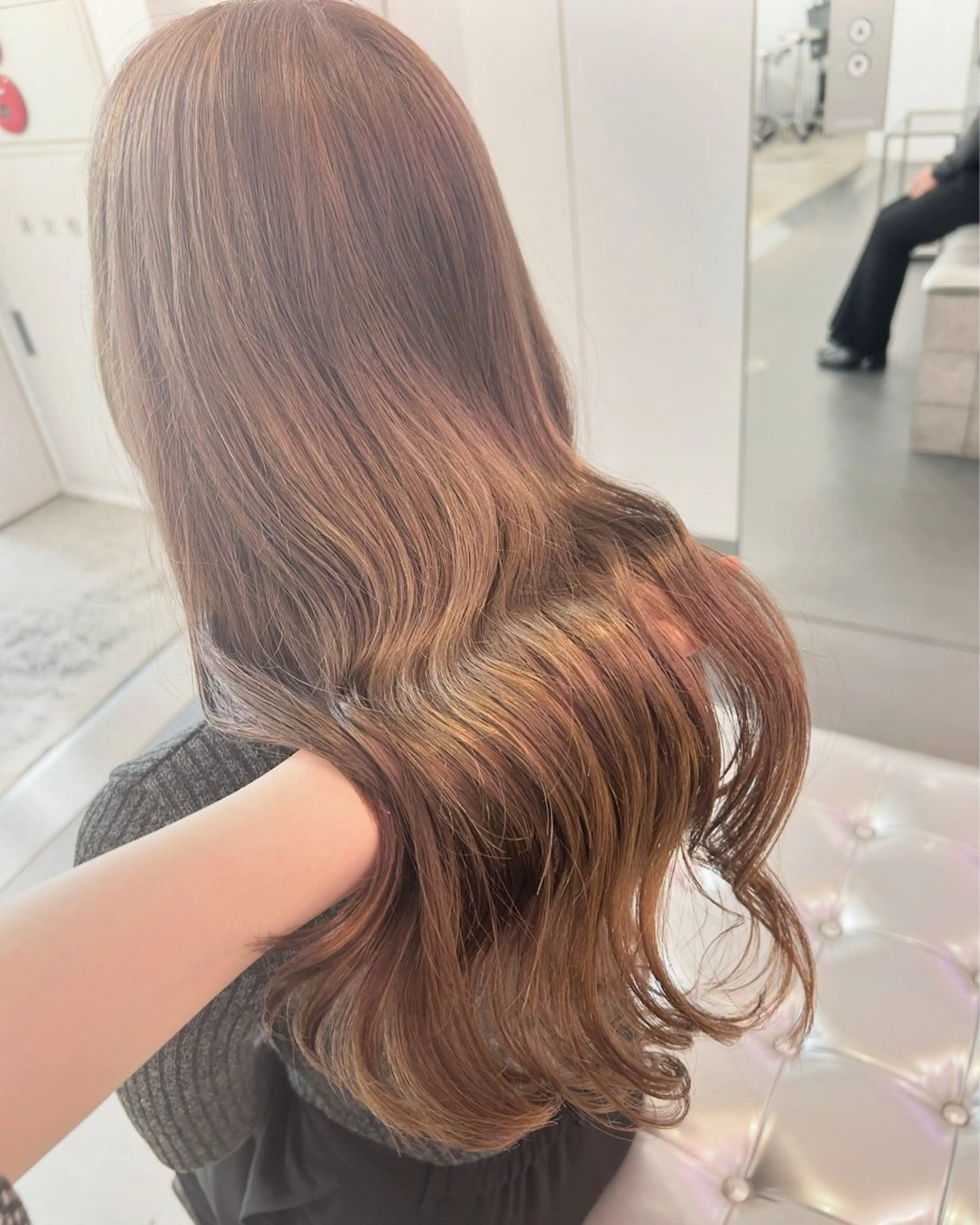 💜口コミして頂ける方限定💜🫧Aujua1stepトリートメント付きブリーチなしダブルカラー🫧𓂃𓈒𓏸の写真