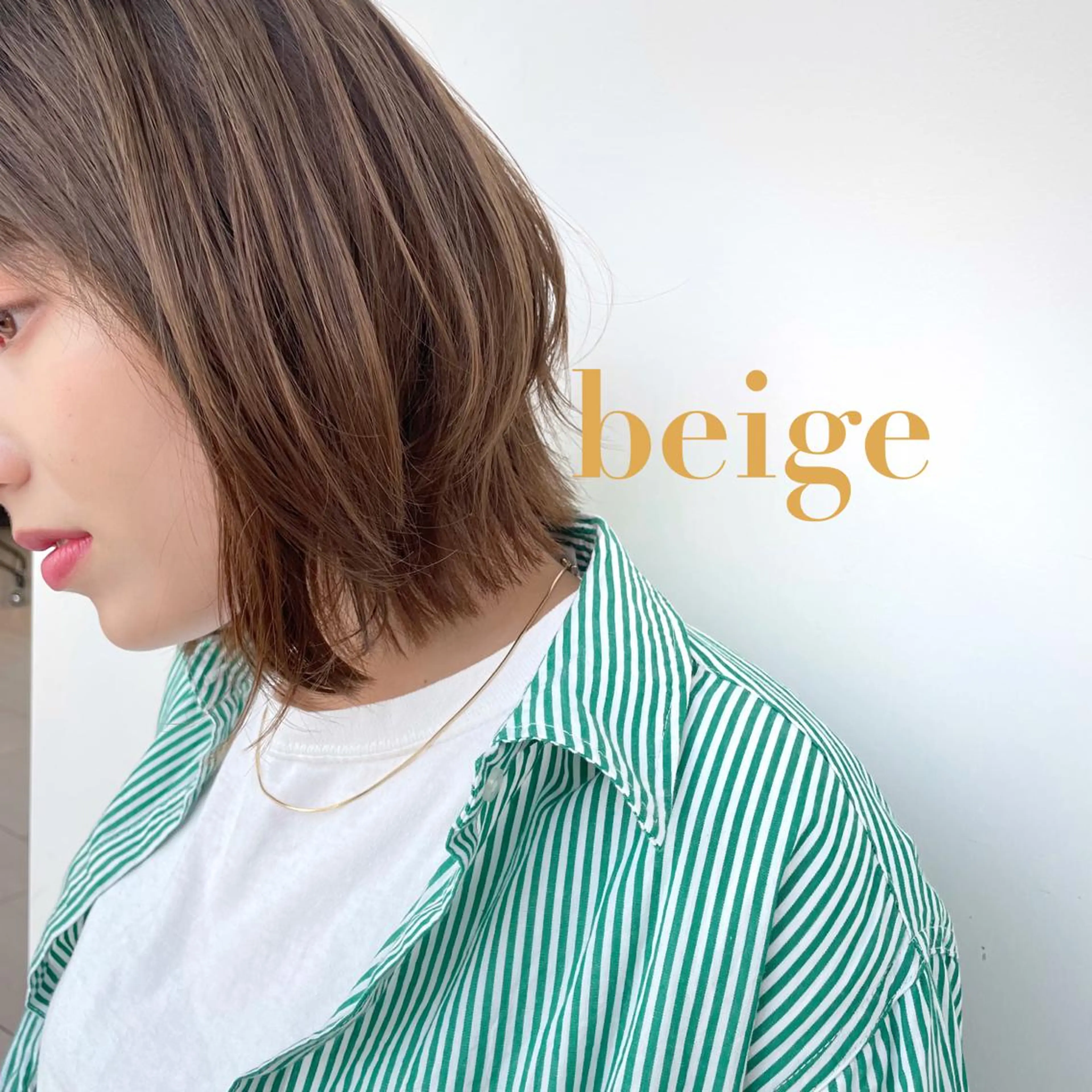 ショート カラー ベージュカラー カット ヘアカラー トリートメント ボブ/ミディアム 親しみやすさ/さくらのヘアスタイル