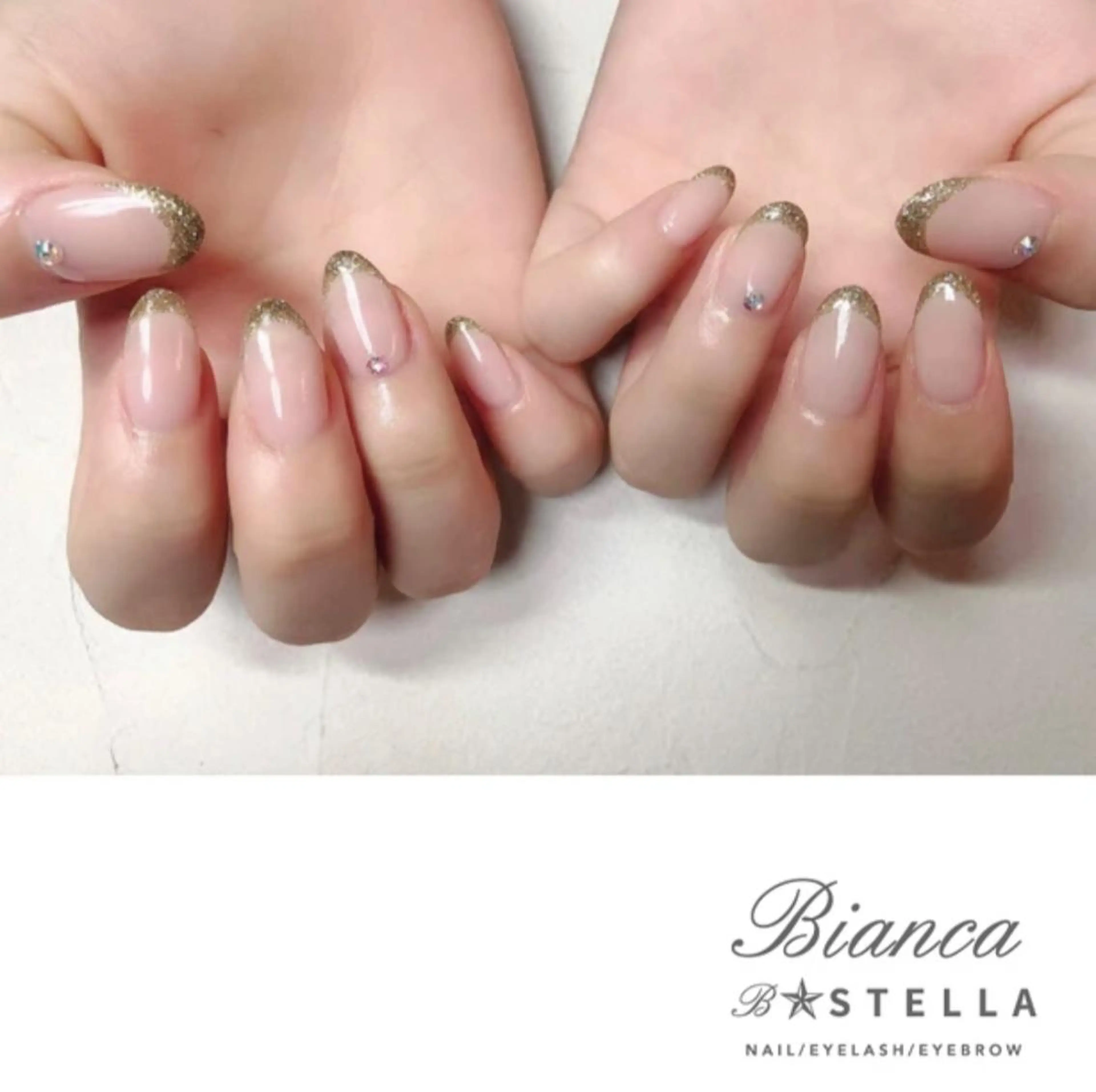 ネイル ハンドネイル Bianca 溝の口 ASANOのネイルデザイン