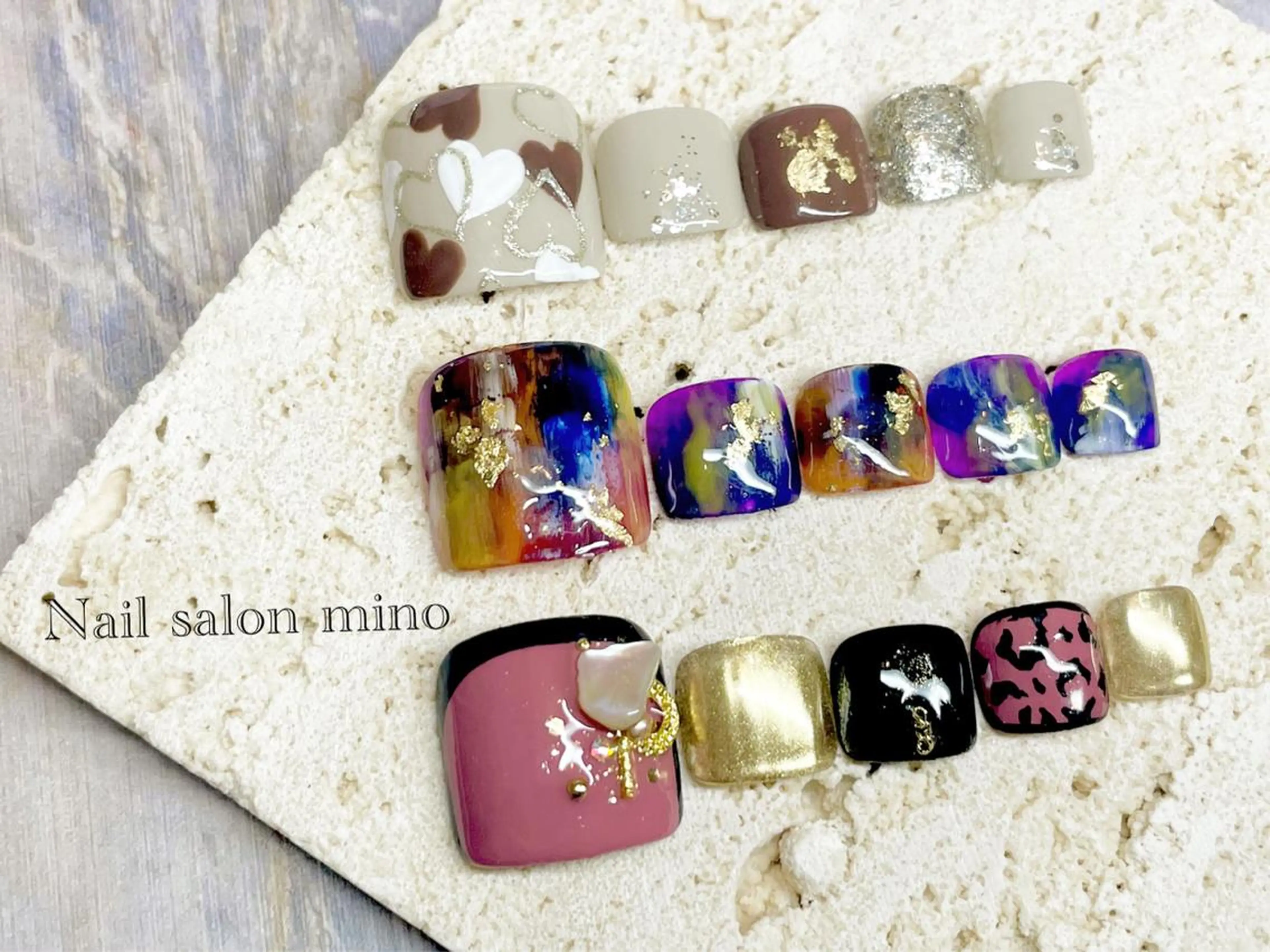 ネイル フットネイル 三野　nail salon minoのネイルデザイン