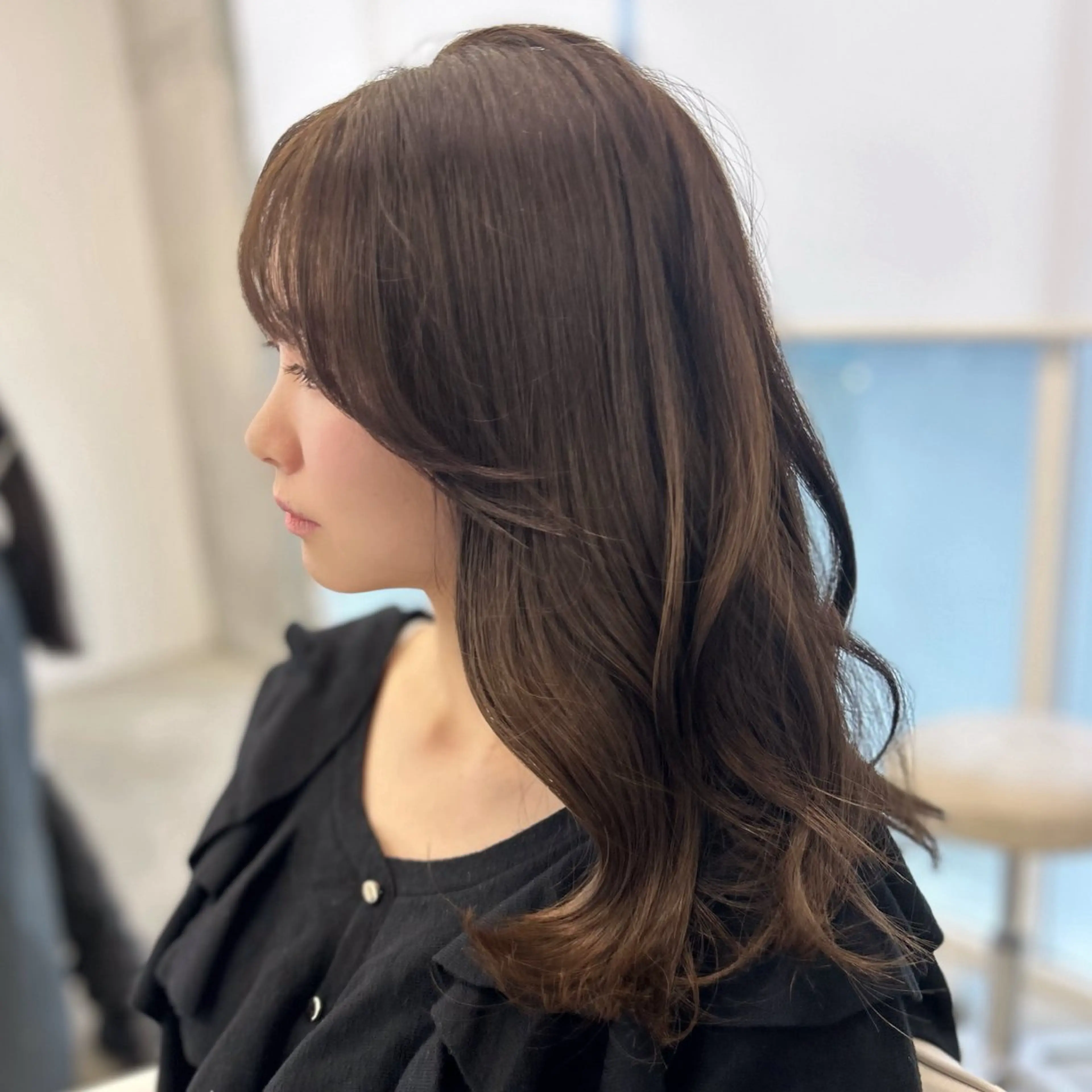 ミディアム カット ヘアカラー トリートメント ICY表参道所属・ERIKA YAMAMOTOのヘアスタイル