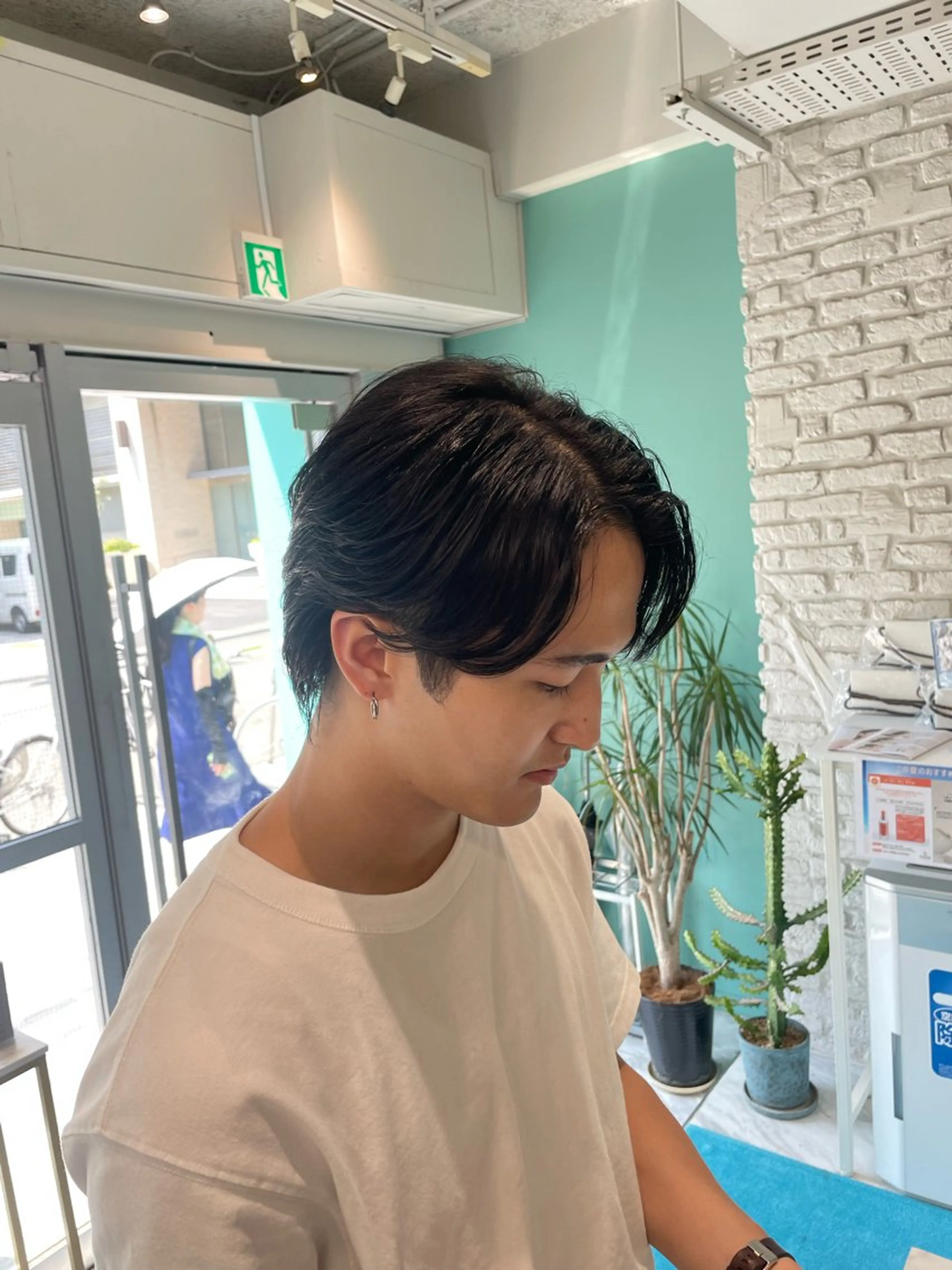 カット+ニュアンスパーマの写真