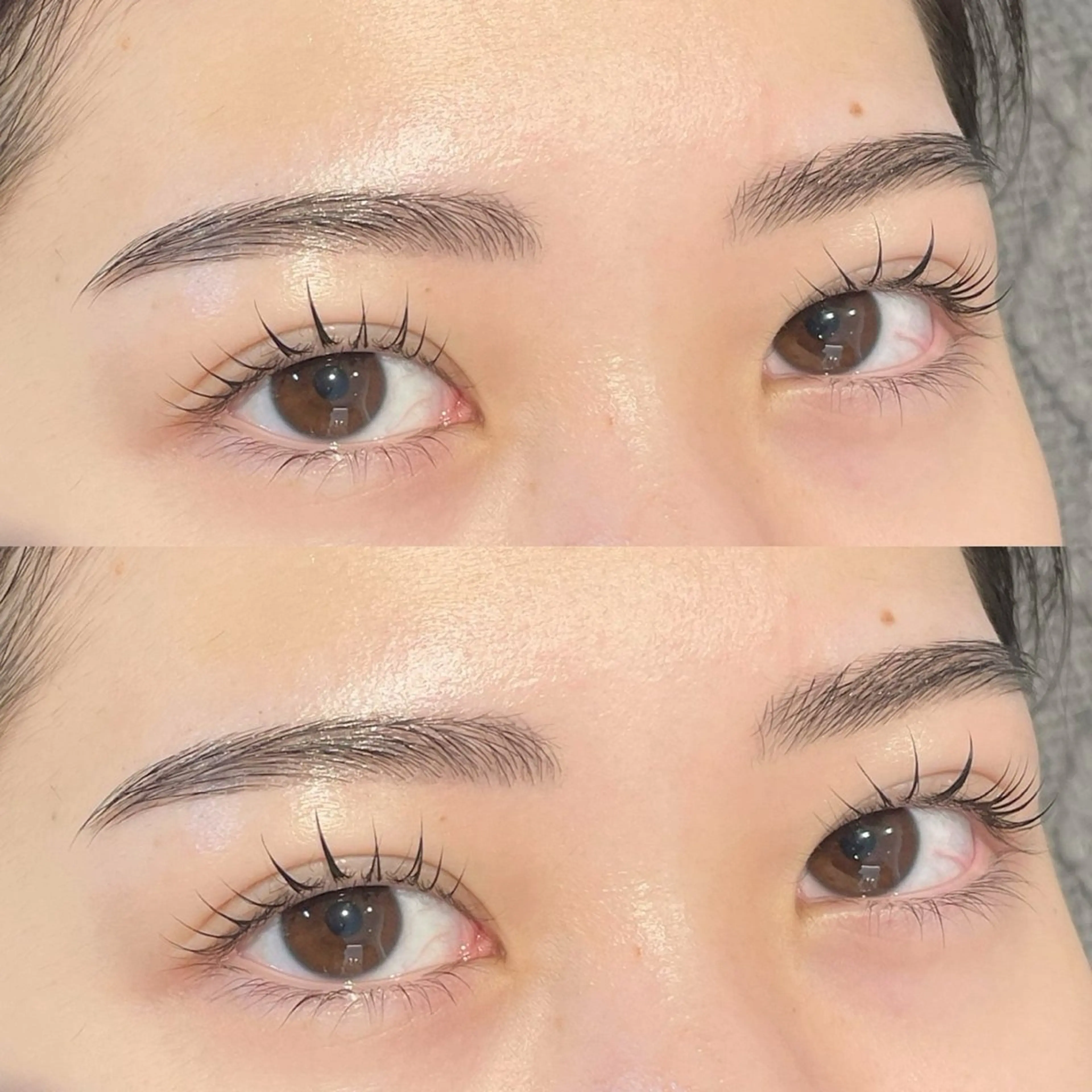 ラッシュリフト➕美眉スタイリング【間引き込】セットメニュー✨の写真