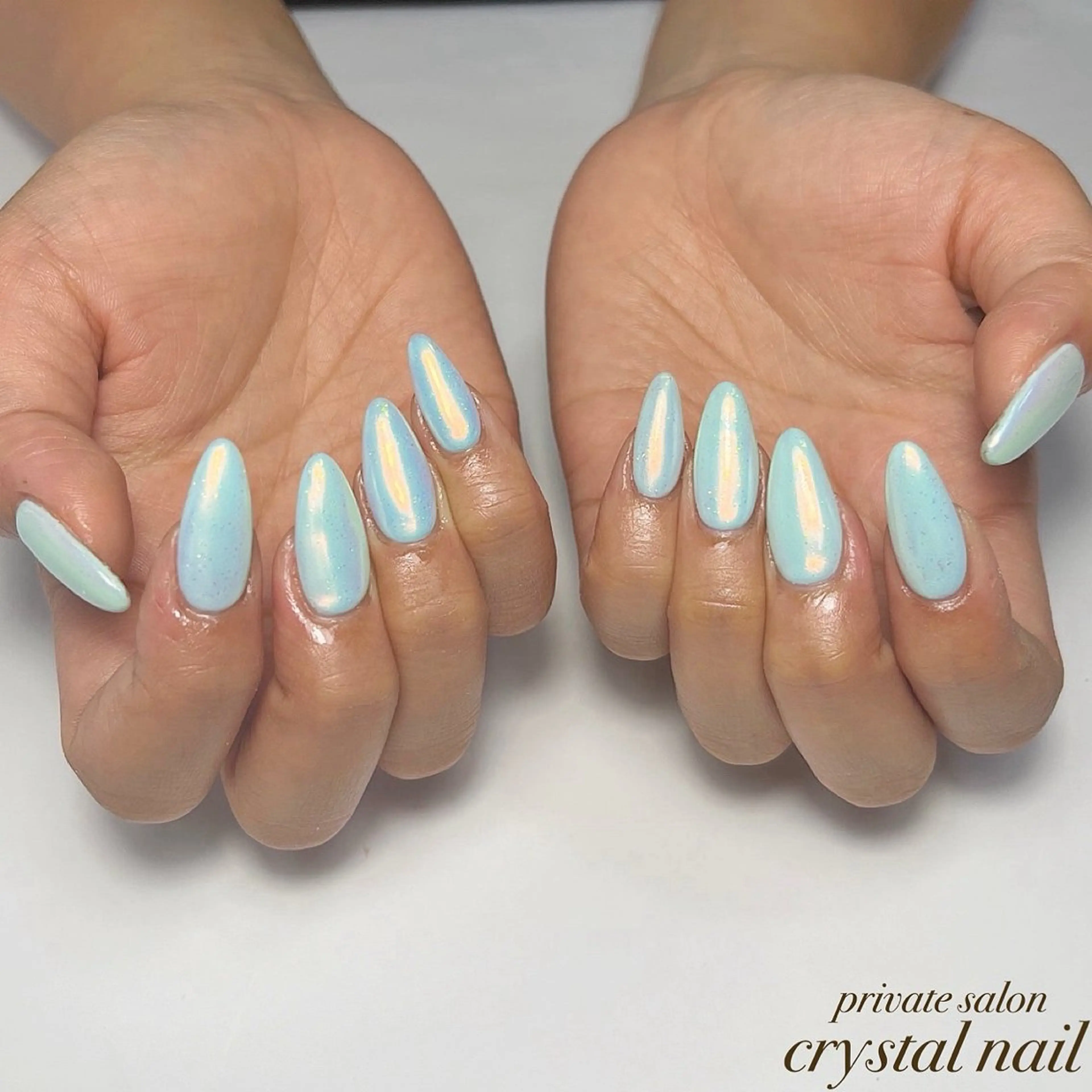 ネイル ミラーネイル Crystal Nailのネイルデザイン