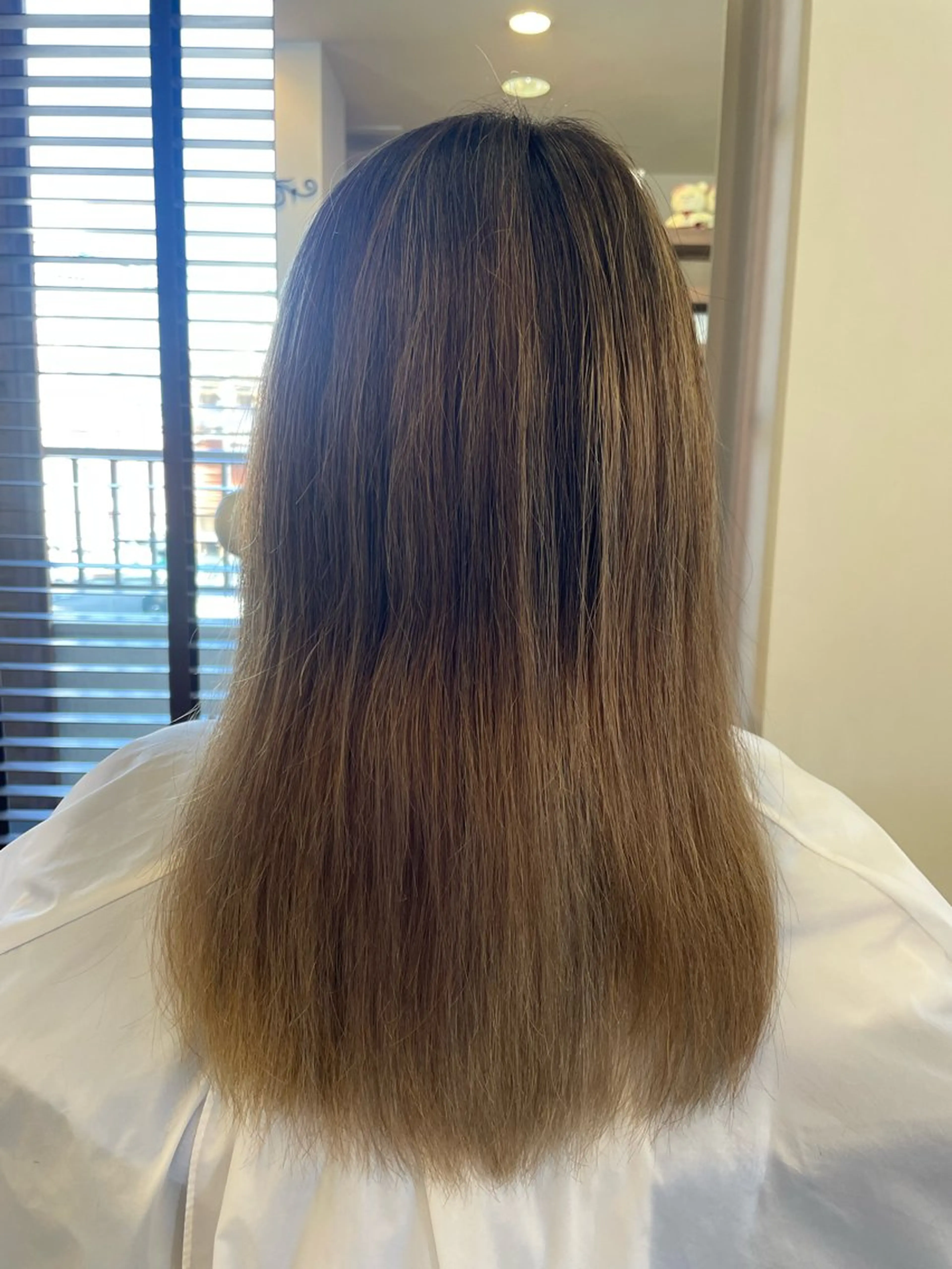 ロング アミーベル🧸🧡 井口店✂️しおりのヘアスタイル