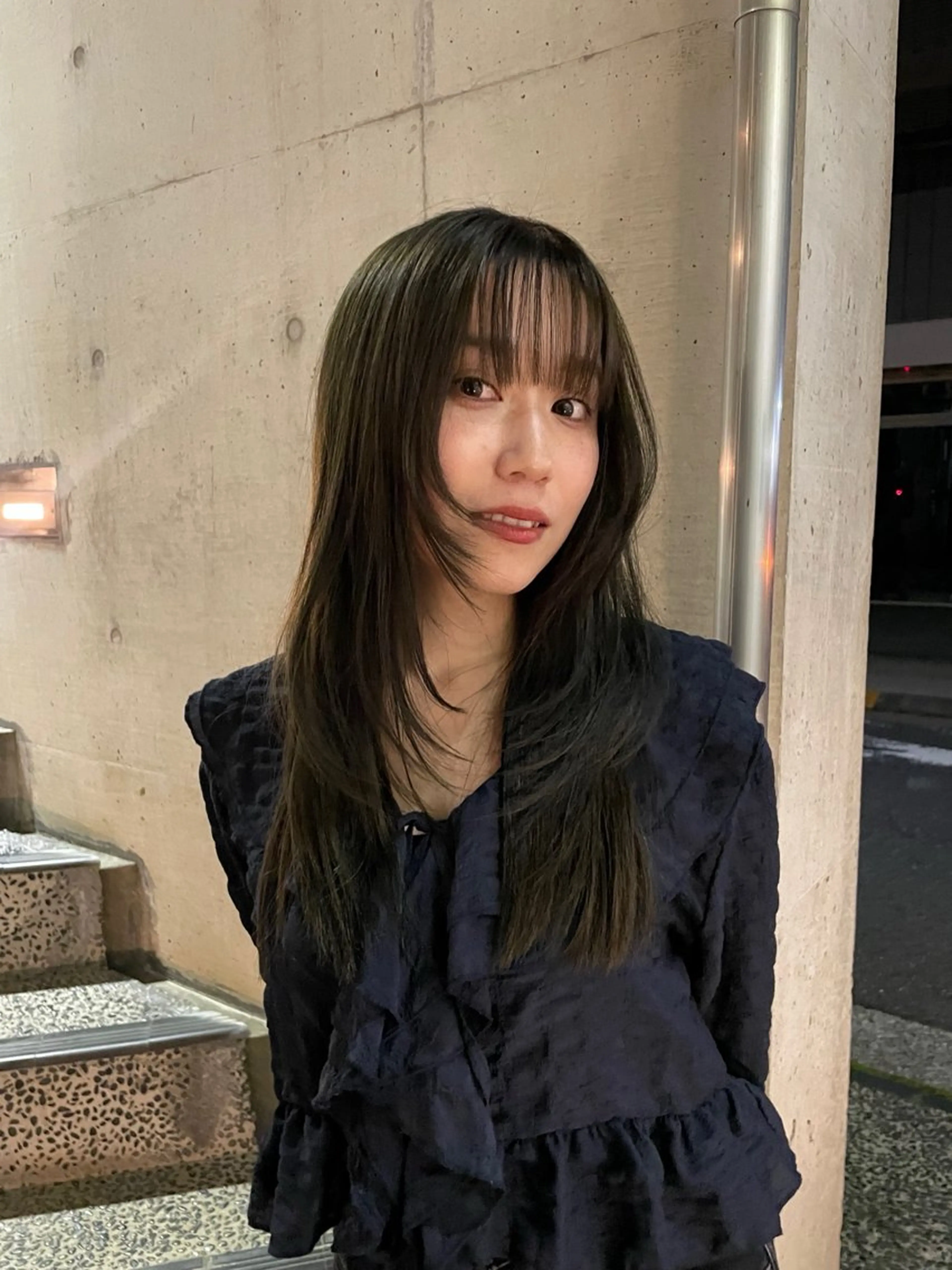 ロング レイヤーカット ACQUA所属・カットモデル大募集！ ACQUA ・eriのヘアスタイル