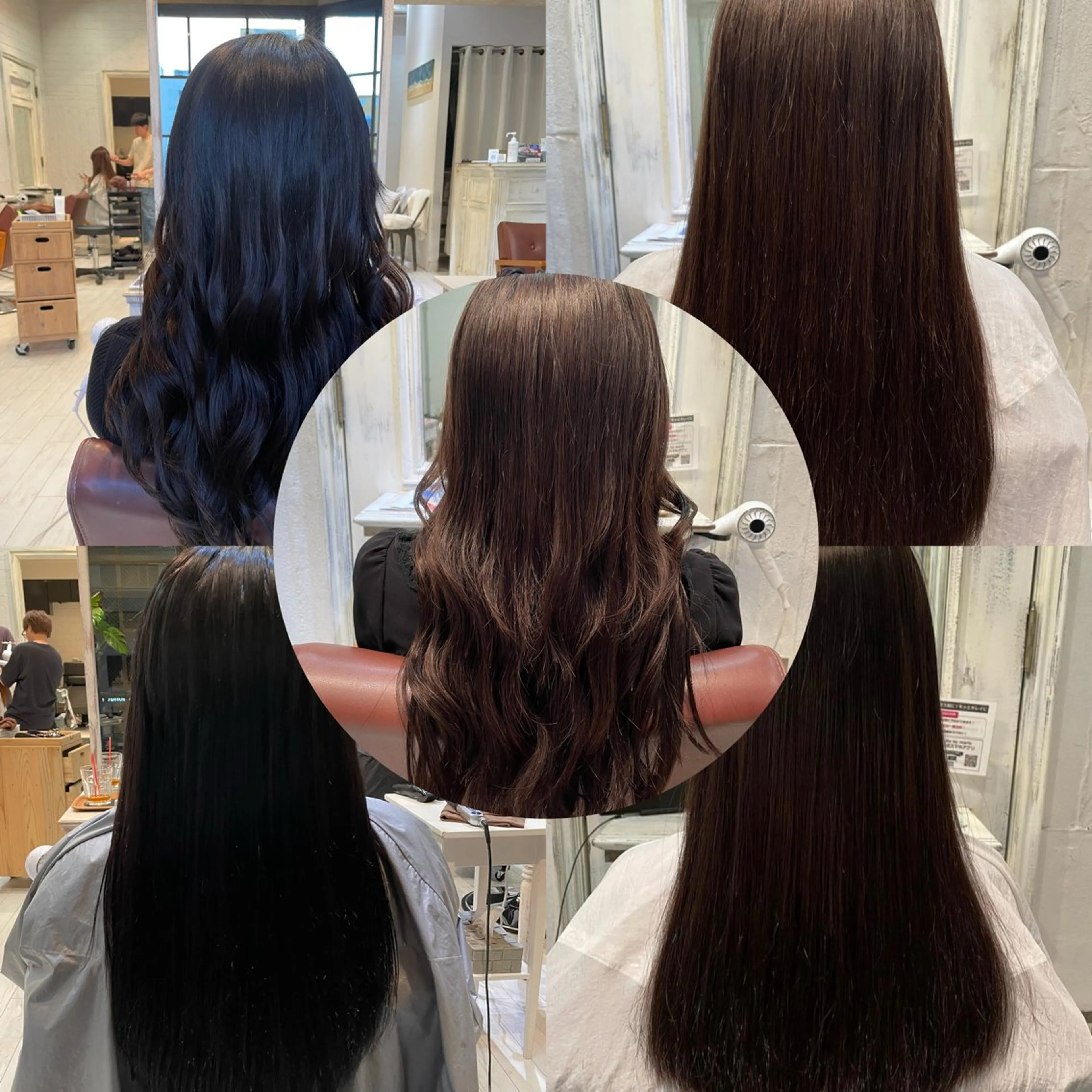 ロング カラー シールエクステ エクステ エクステ liko by maris宮武湧斗のヘアスタイル