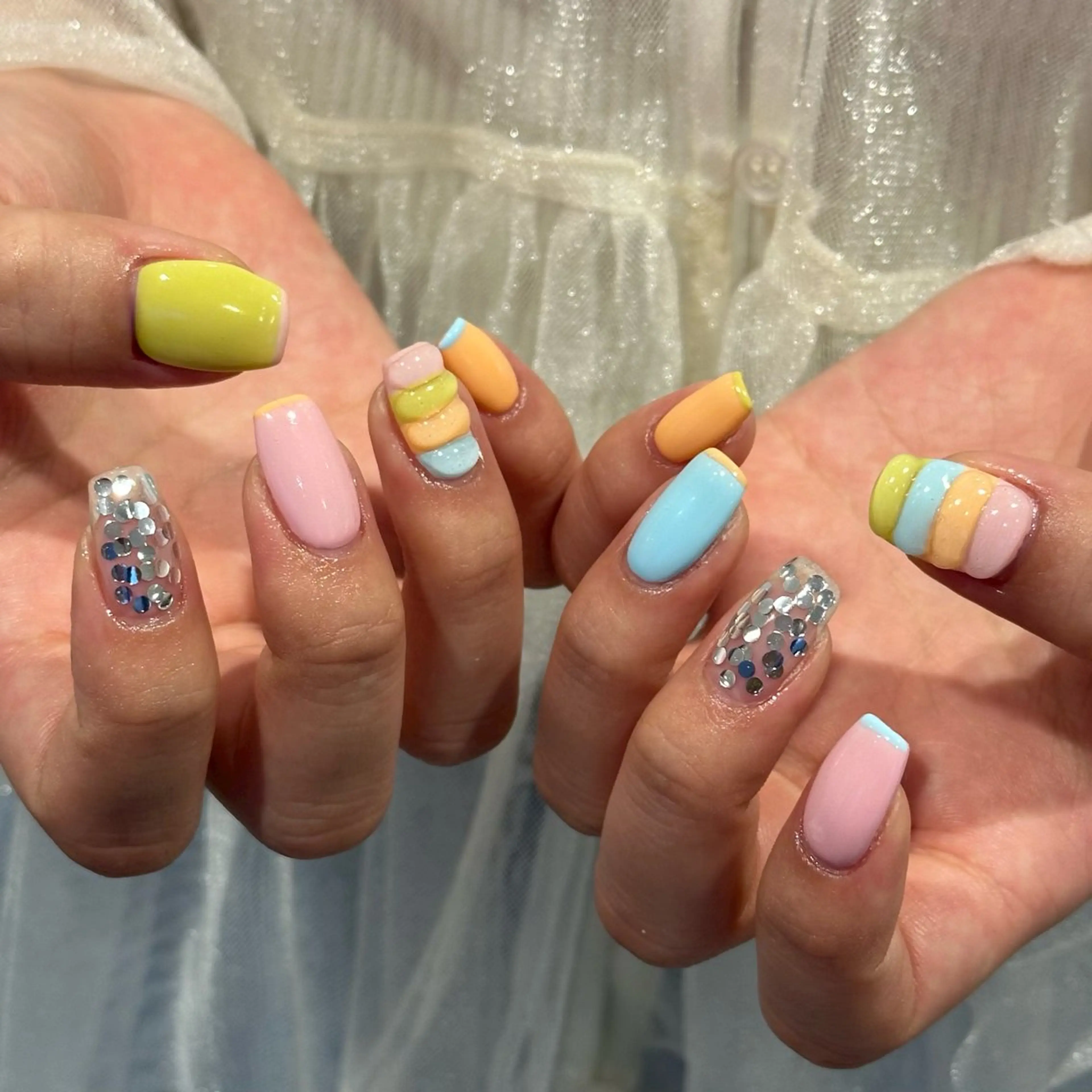 ネイル ハンドネイル COIN  nail hinataのネイルデザイン