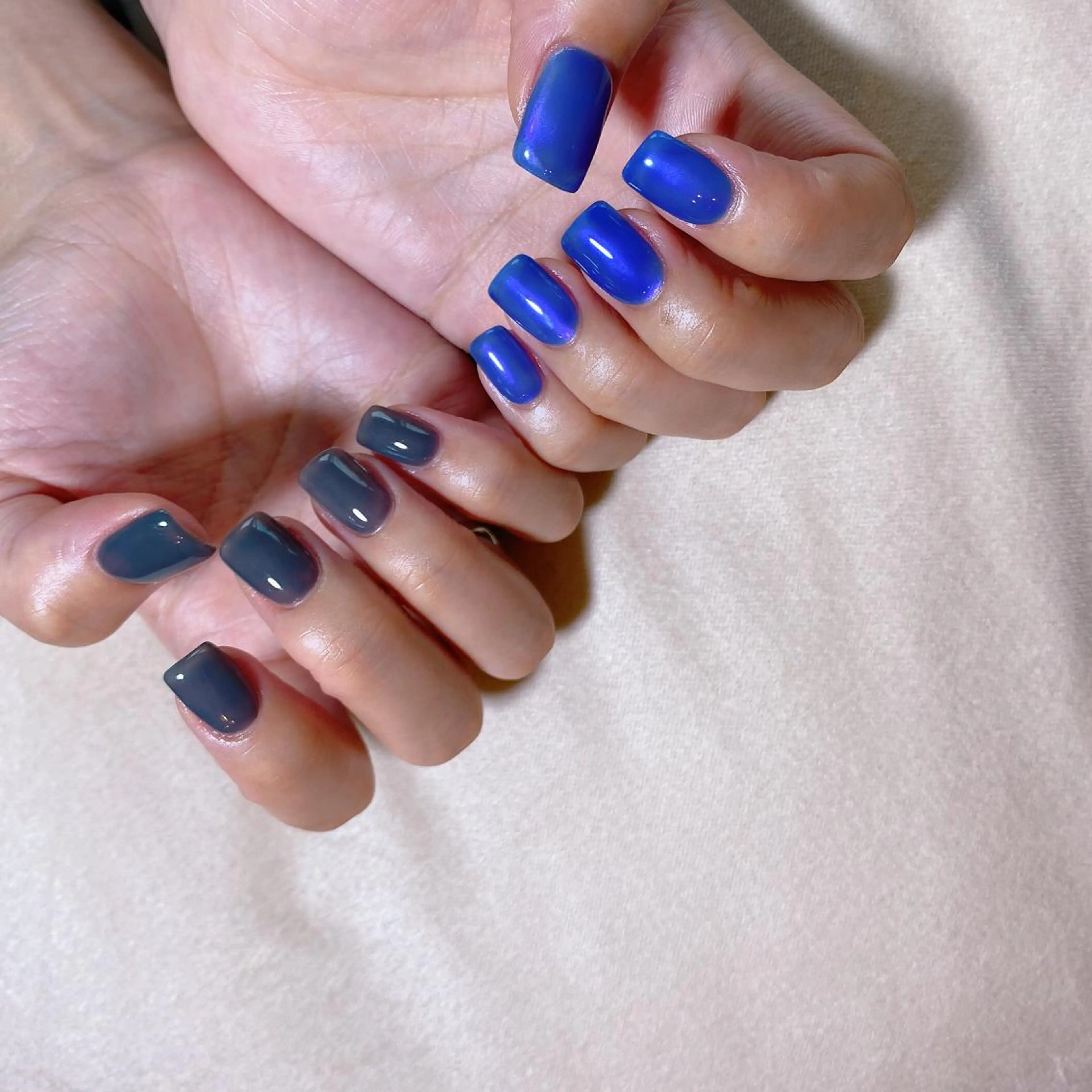ネイル ミラーネイル ハンドネイル Nail Room Bellisのネイルデザイン