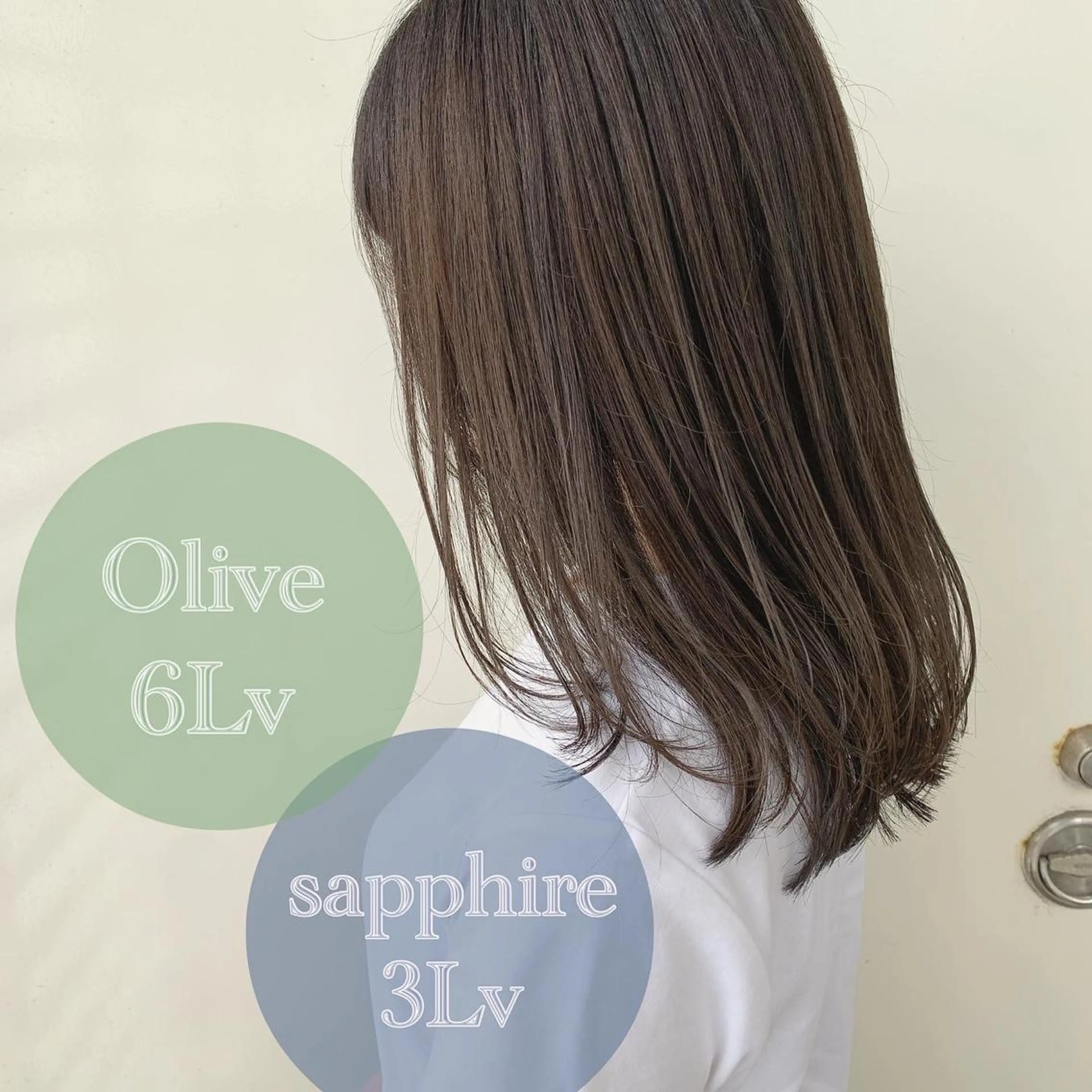 ミディアム カラー ヘアアレンジ ミディアムパーマ アディクシーカラー バレイヤージュ ブリーチ ケアブリーチ カット ヘアカラー トリートメント Zina福岡天神店 艶髪/レイヤー/小顔のヘアスタイル