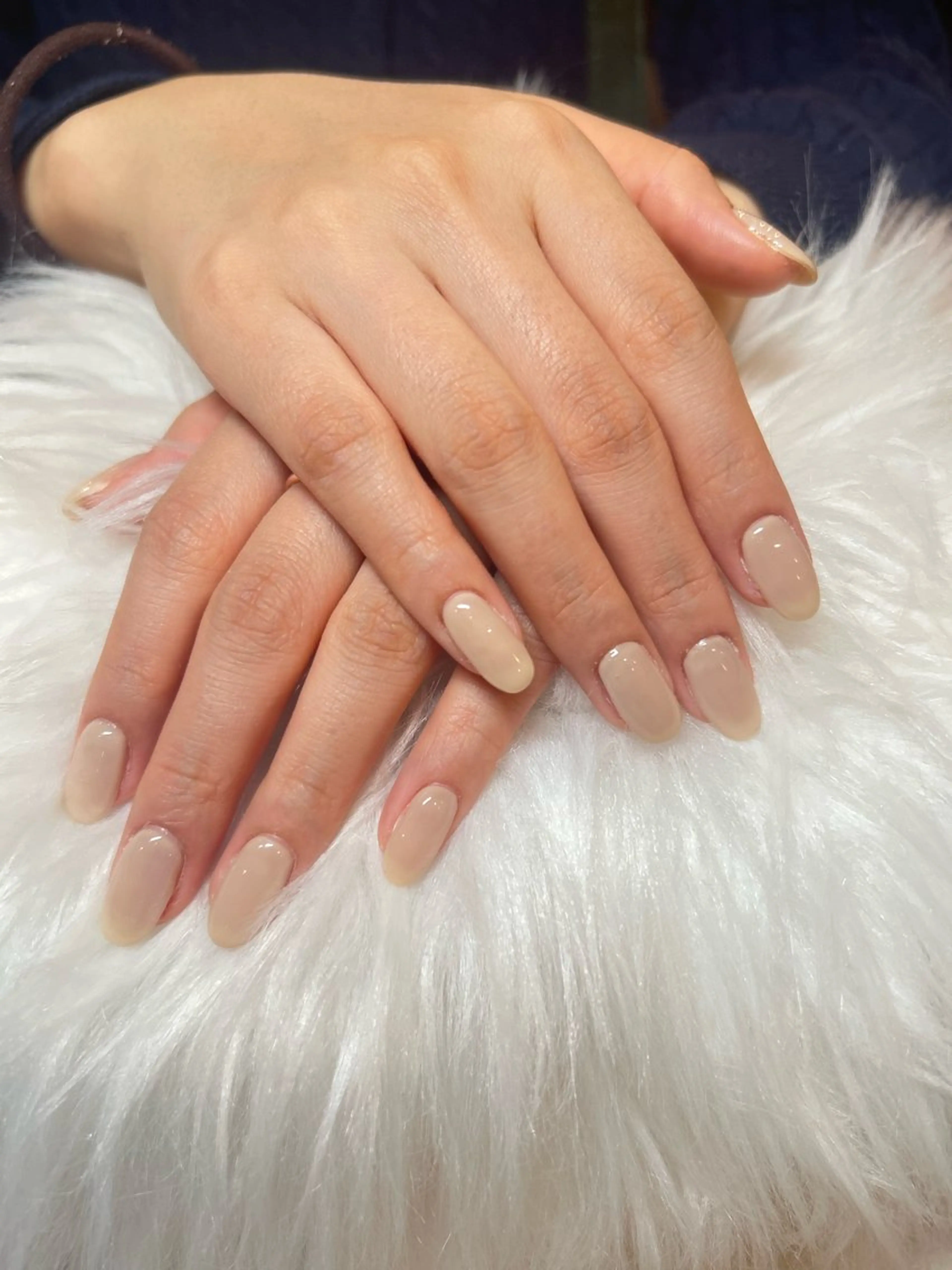 ネイル ワンカラーネイル elua所属・ ︎︎ ひなののネイルデザイン