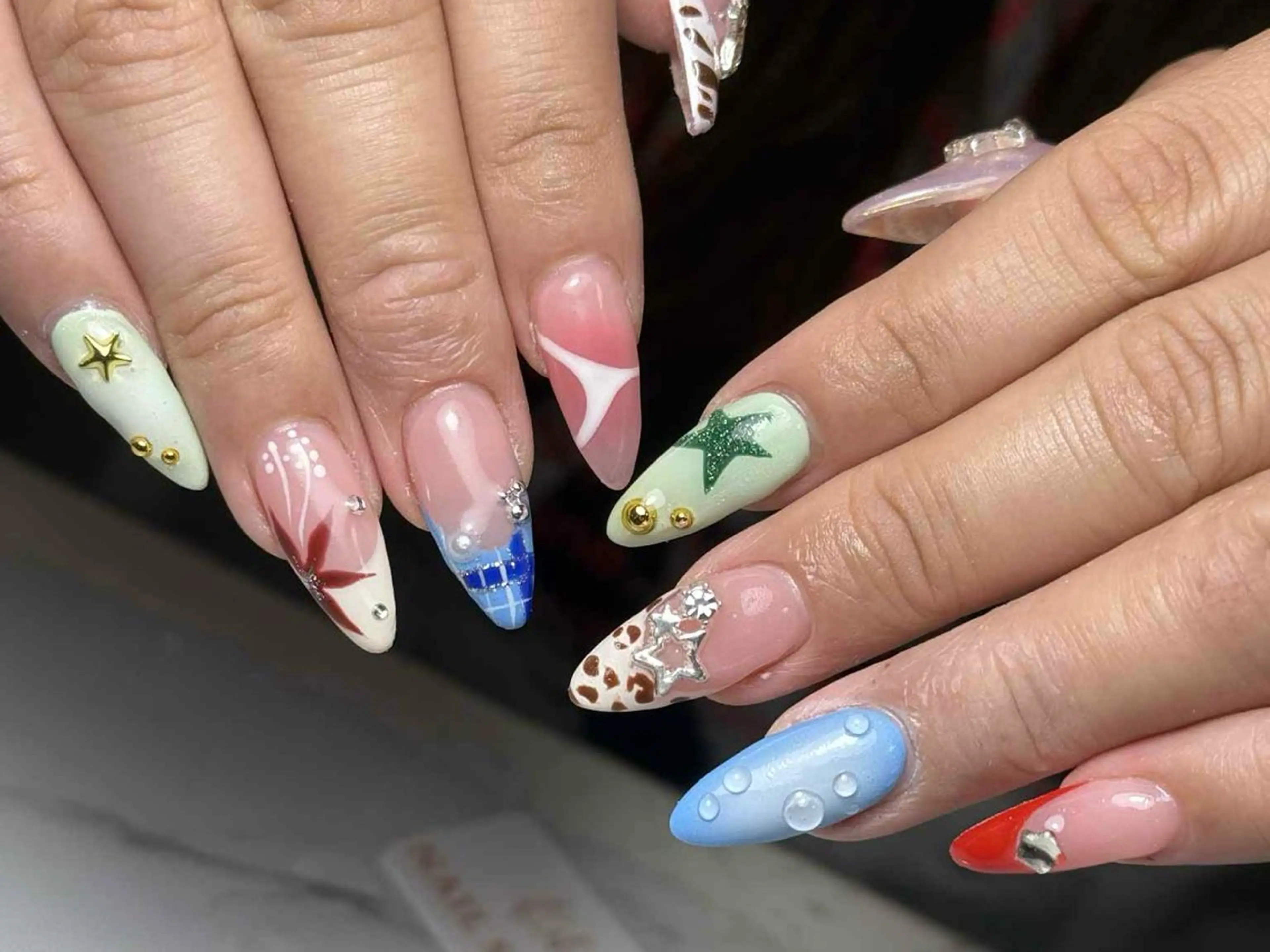 ネイル アートネイル フレンチネイル ジェルネイル グラデーション 韓国ネイル ハンドネイル ハンドケア Nail Salon Kihi さくらのネイルデザイン