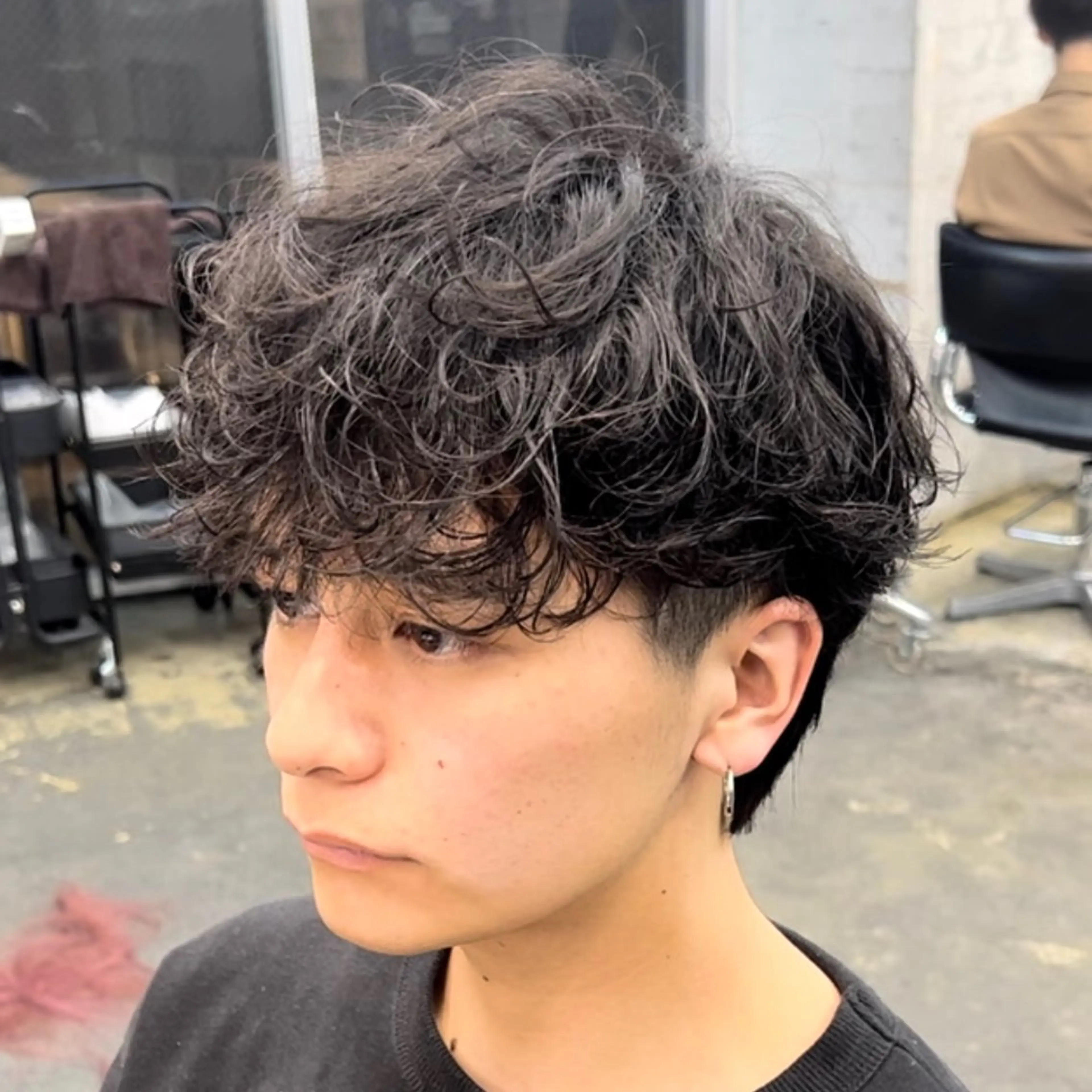 パーマ メンズ 似合わせパーマ/ 艶髪矯正/文哉のヘアスタイル