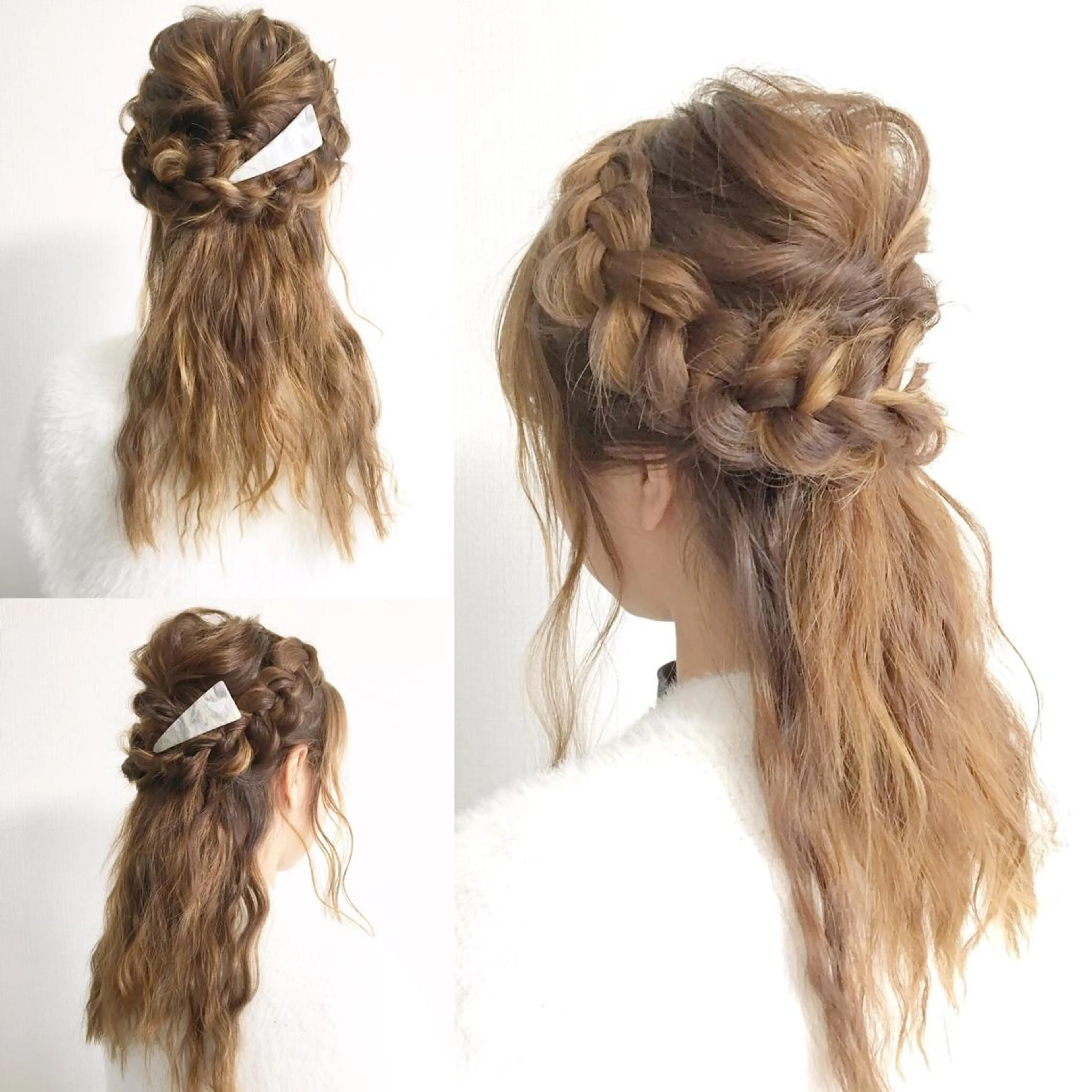 ミディアム セミロング ロング ヘアアレンジ ＊ asukaのヘアスタイル