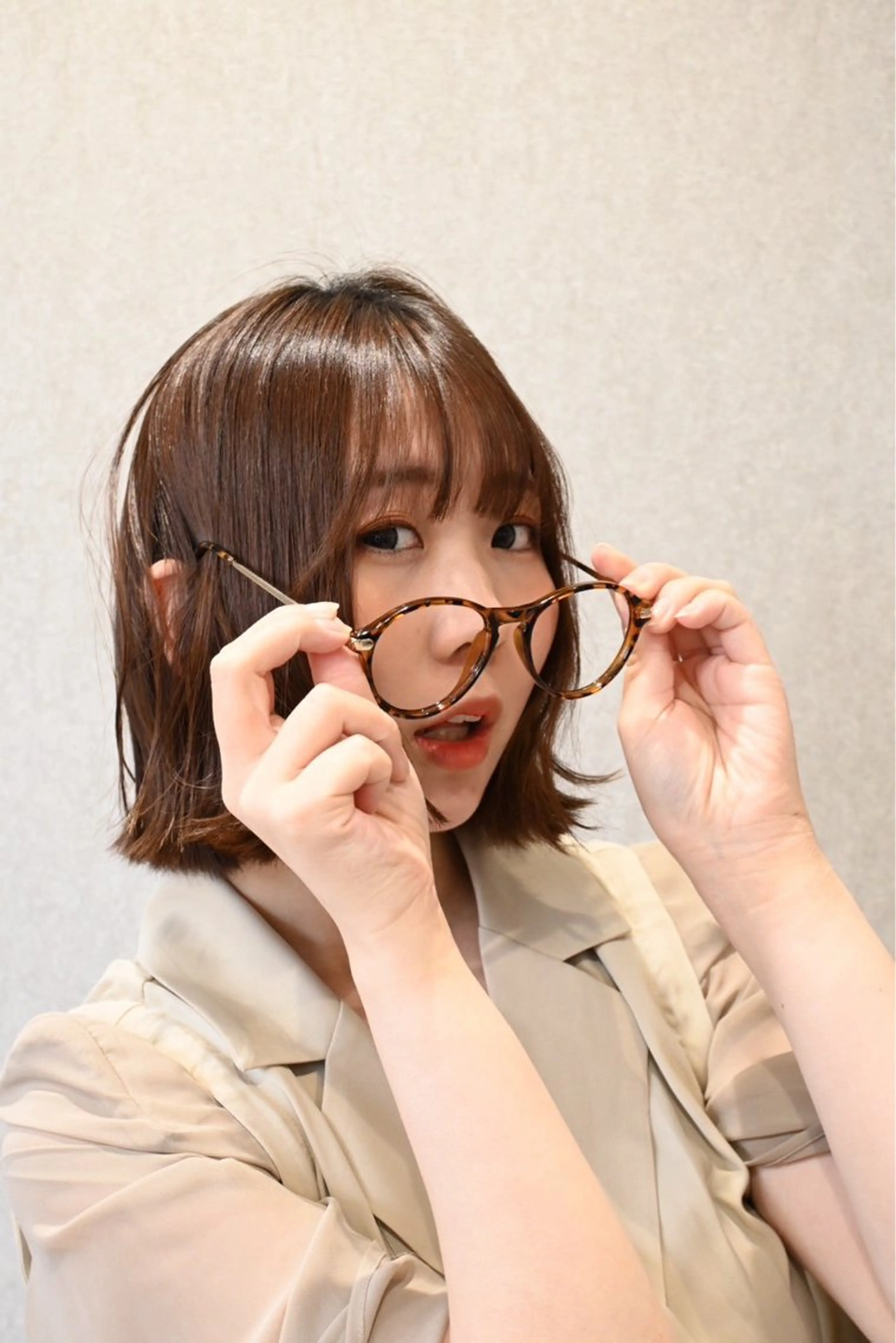 ミディアム カット 美髪⭐︎髪質改善 井上　康司のヘアスタイル