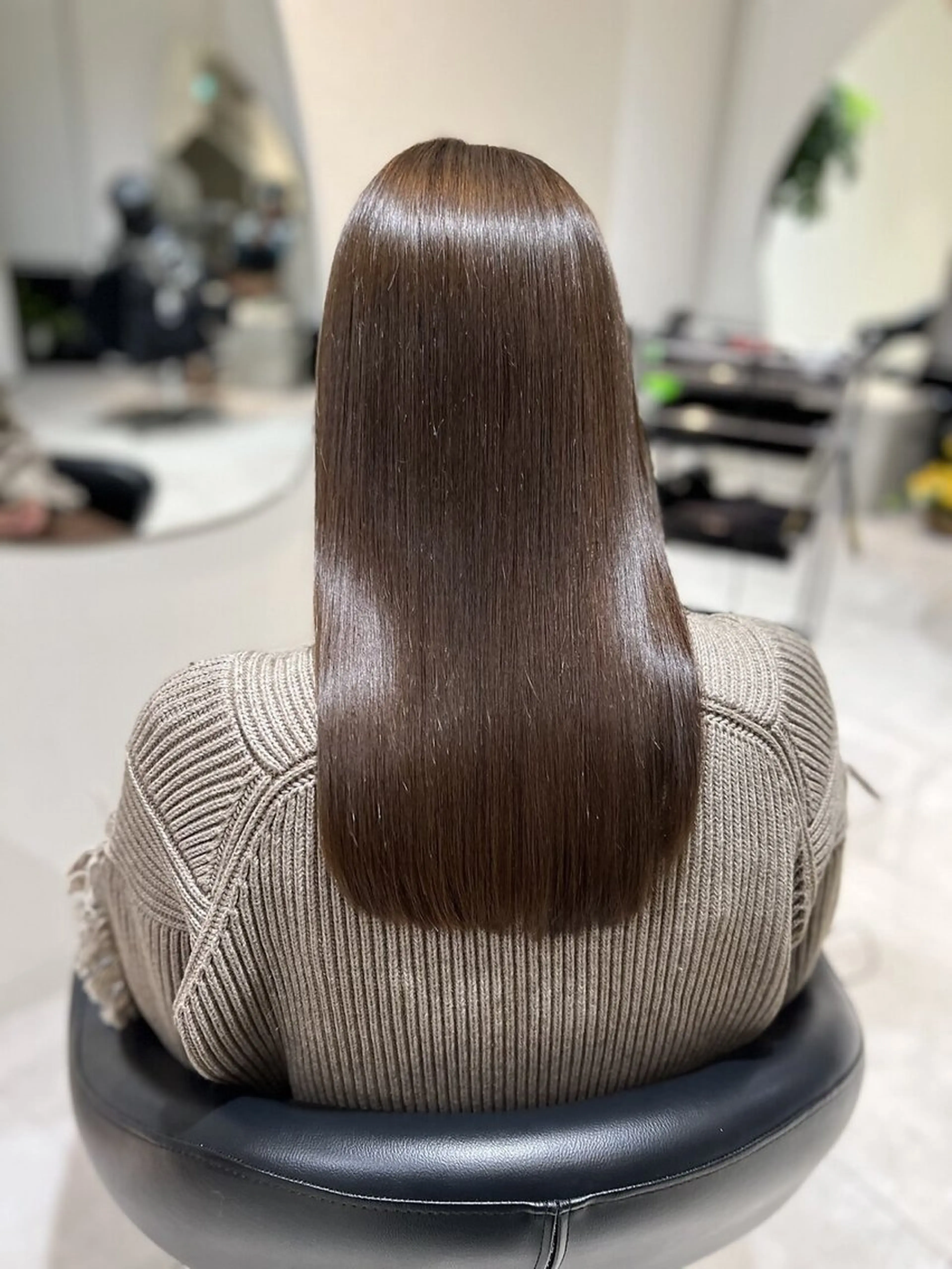 ロング カット 縮毛矯正 トリートメント 艶髪🫧美髪特化 関口太郎のヘアスタイル