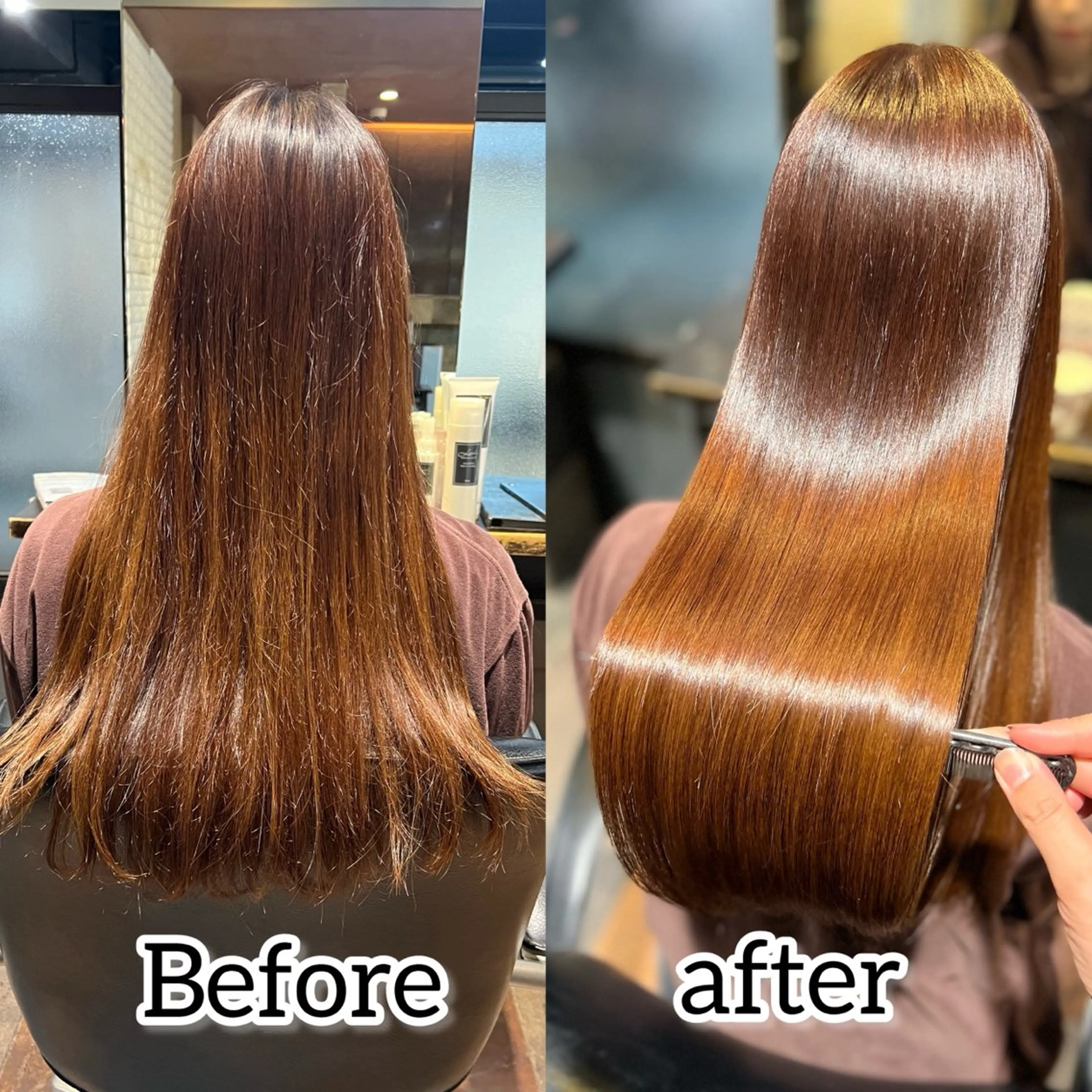 ロング ズシ ヒカルのヘアスタイル