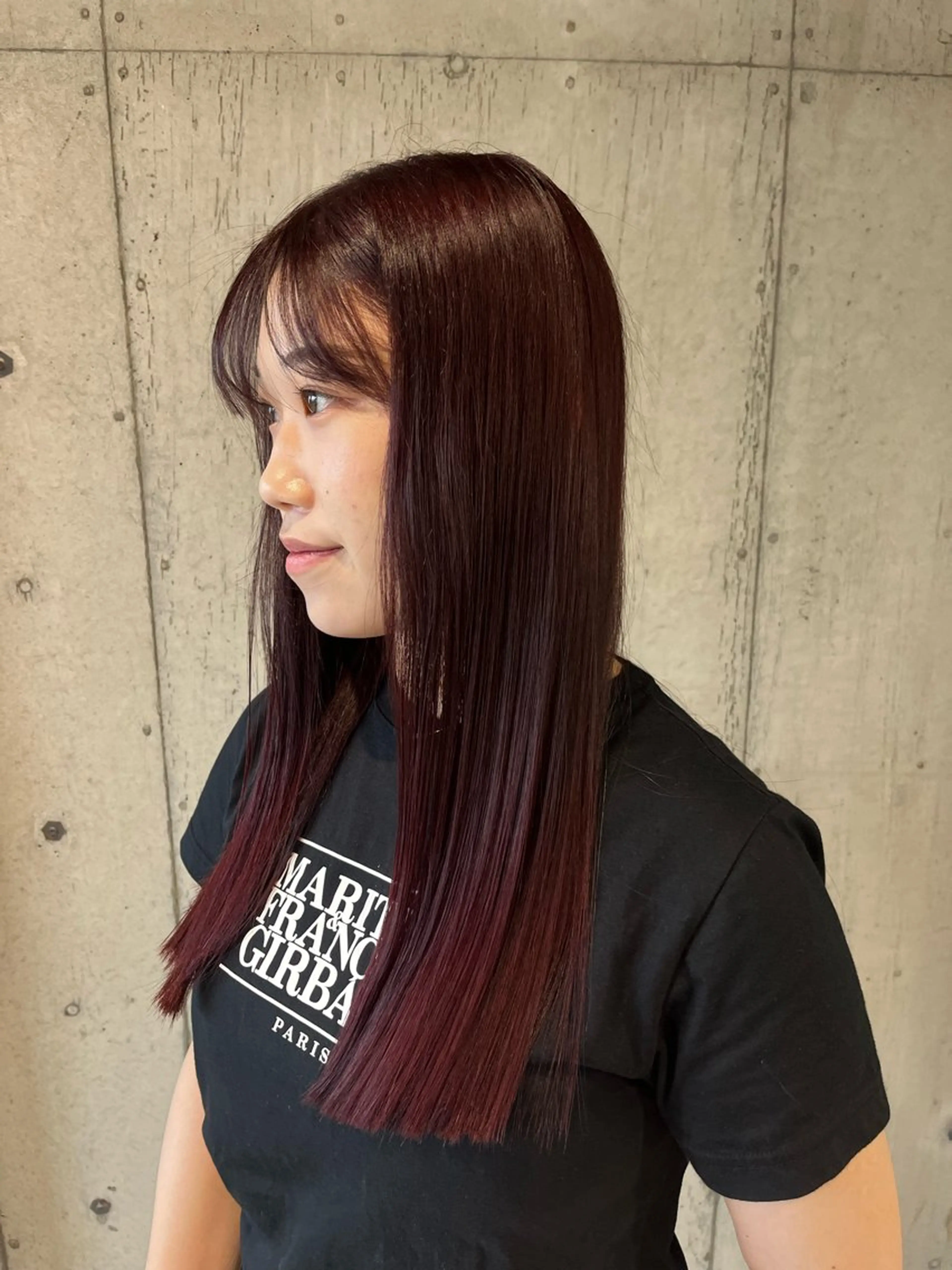 ロング カラー ヘアアレンジ カット ヘアカラー トリートメント 透明感カラー・ボブ リクト📸のヘアスタイル