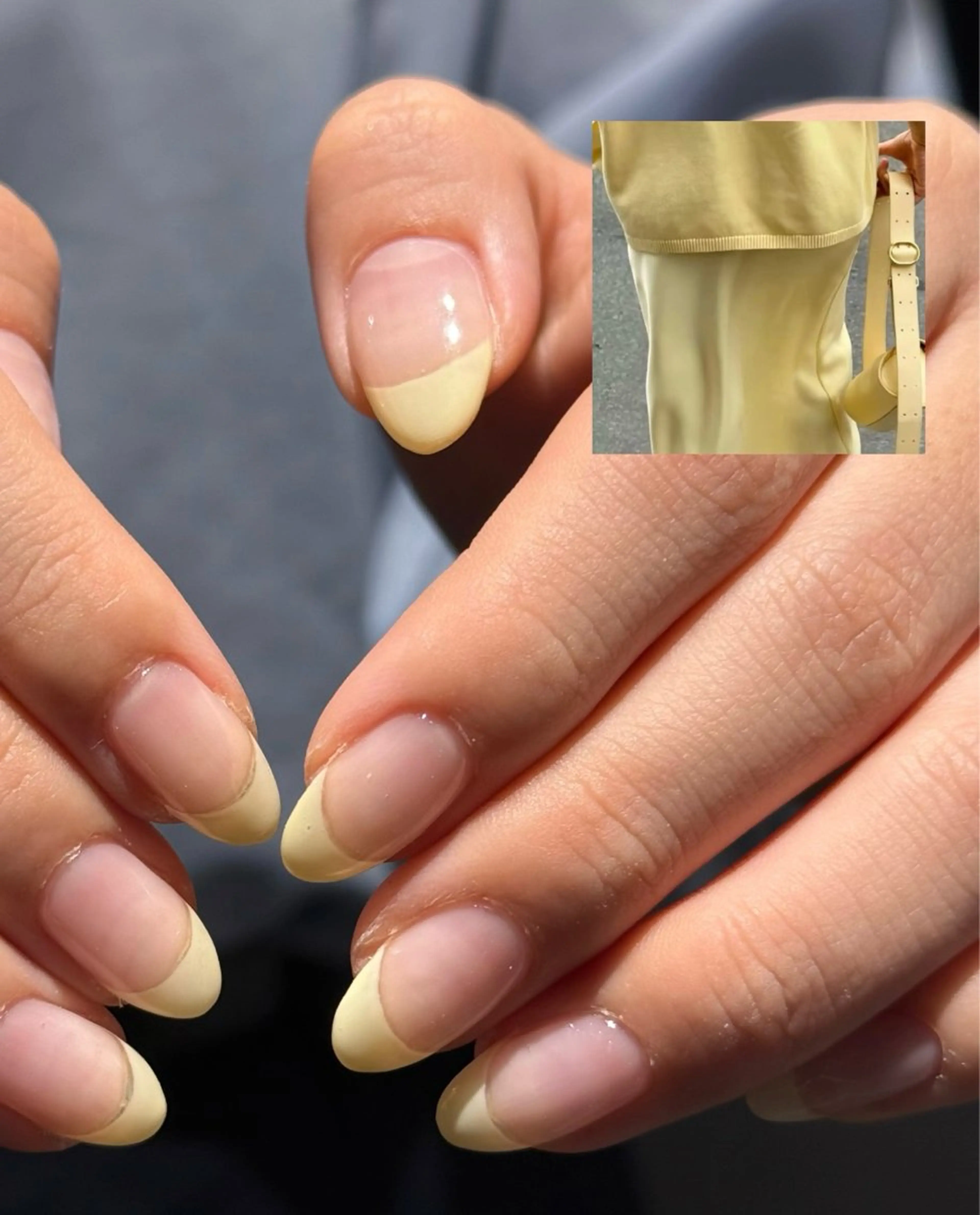 ネイル フレンチネイル ハンドネイル 本町NailUsaM imiKEINAのネイルデザイン