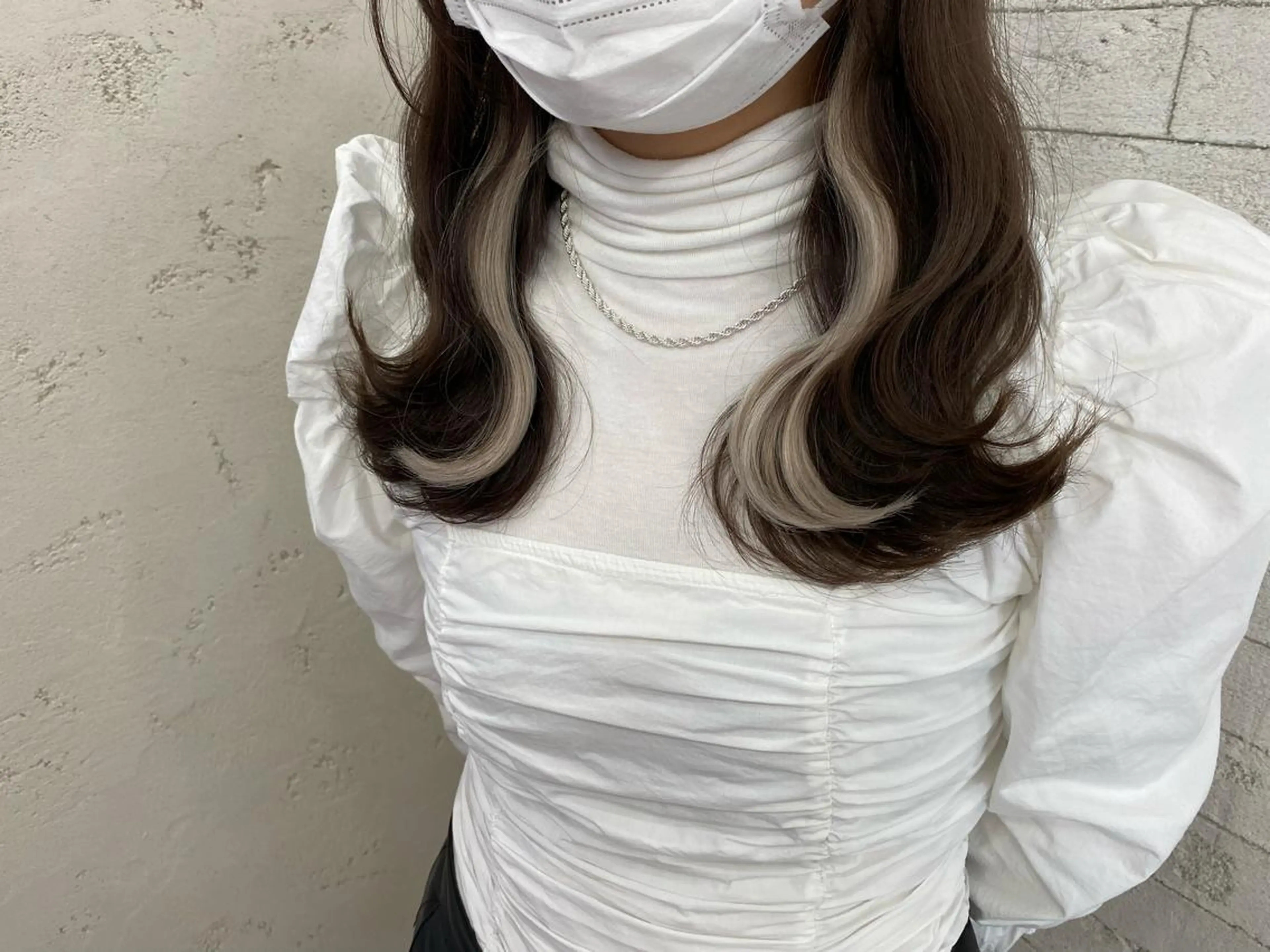 ミディアム Eleanor立川北口所属・🦋YUI🦋デザイ ンカラー/着付け🔥のヘアスタイル
