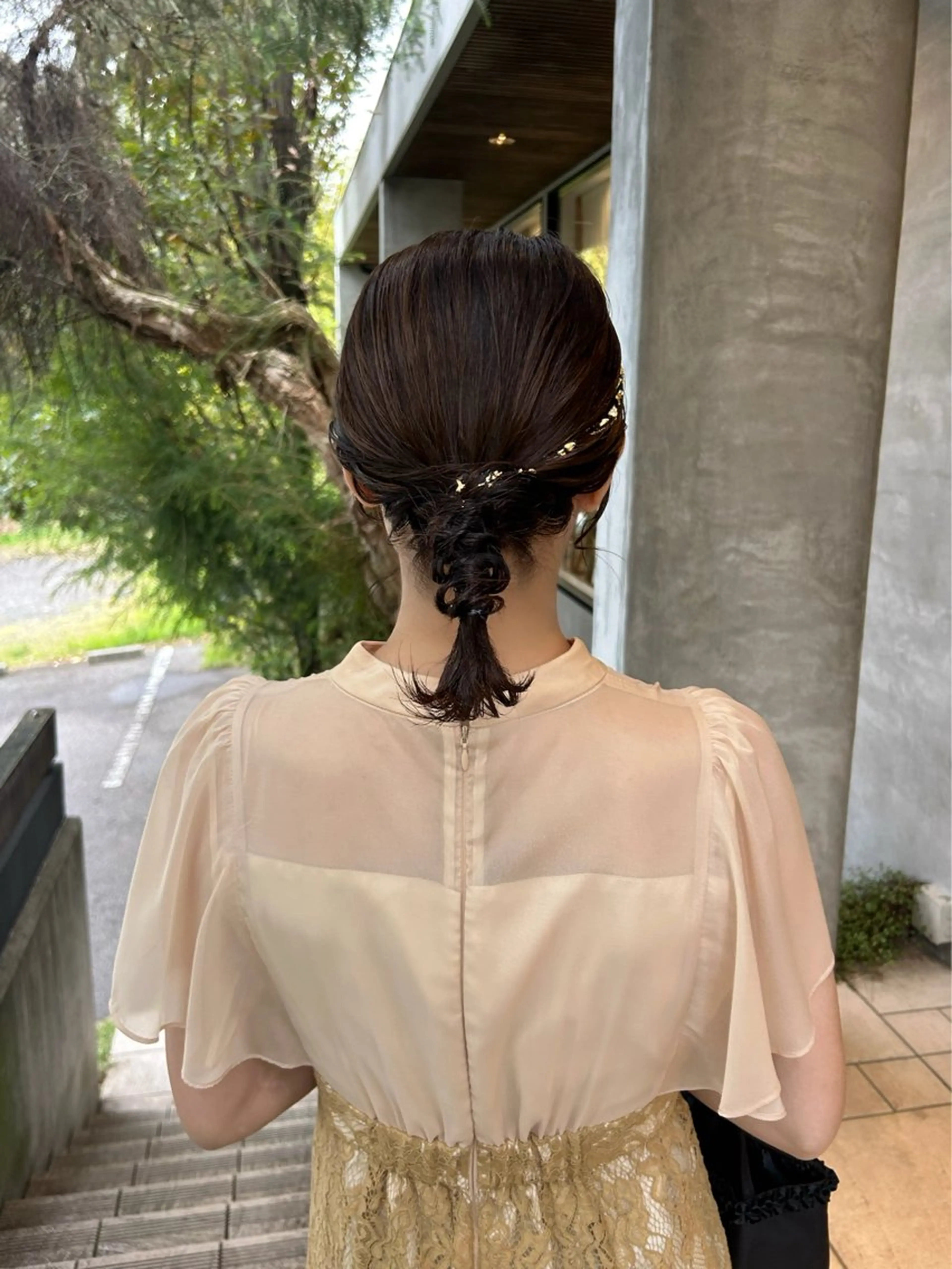 ヘアアレンジ ボブ ヘアセット lapis / soraのヘアスタイル