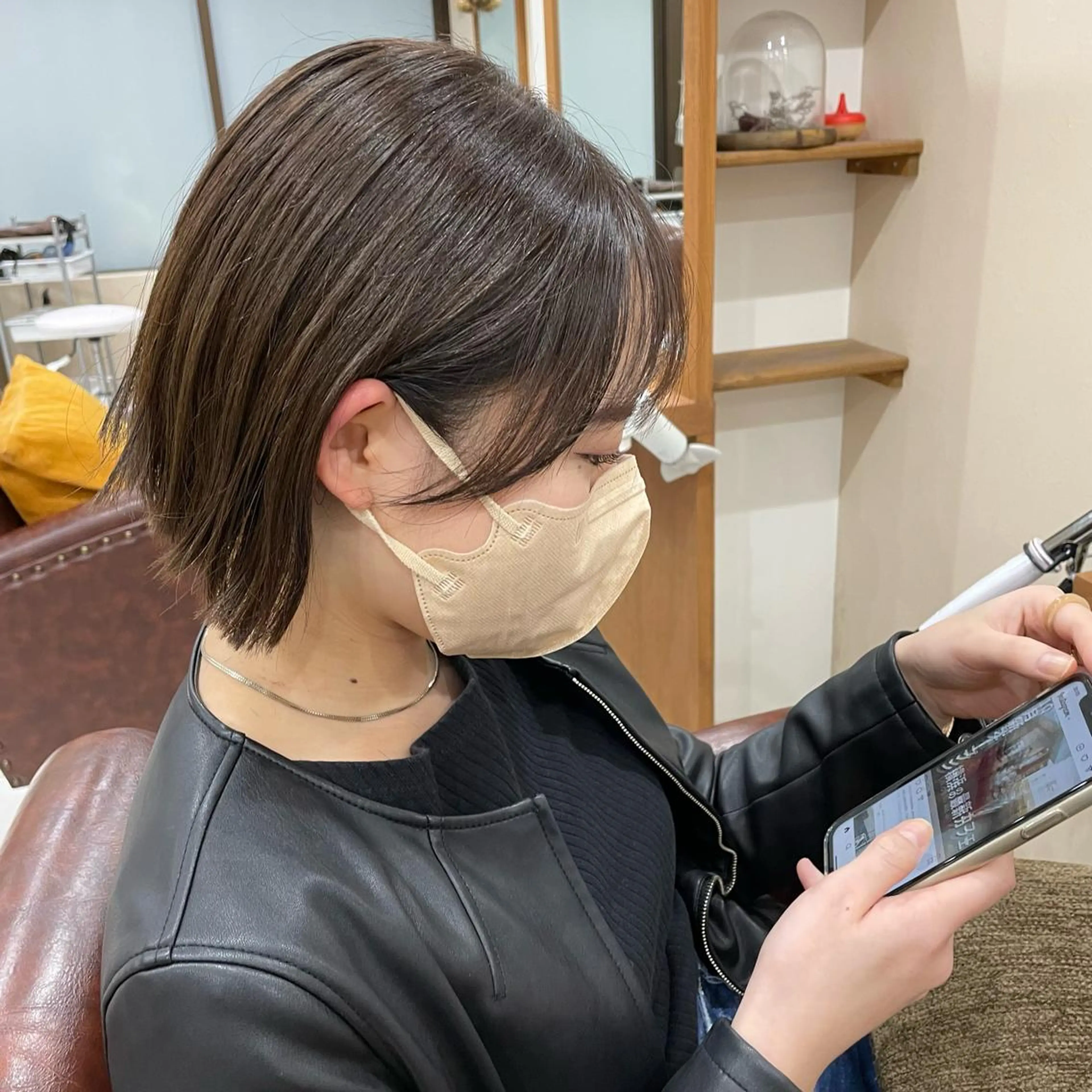 ショート 似合わせカット✨ 透明感カラー✨kyoのヘアスタイル
