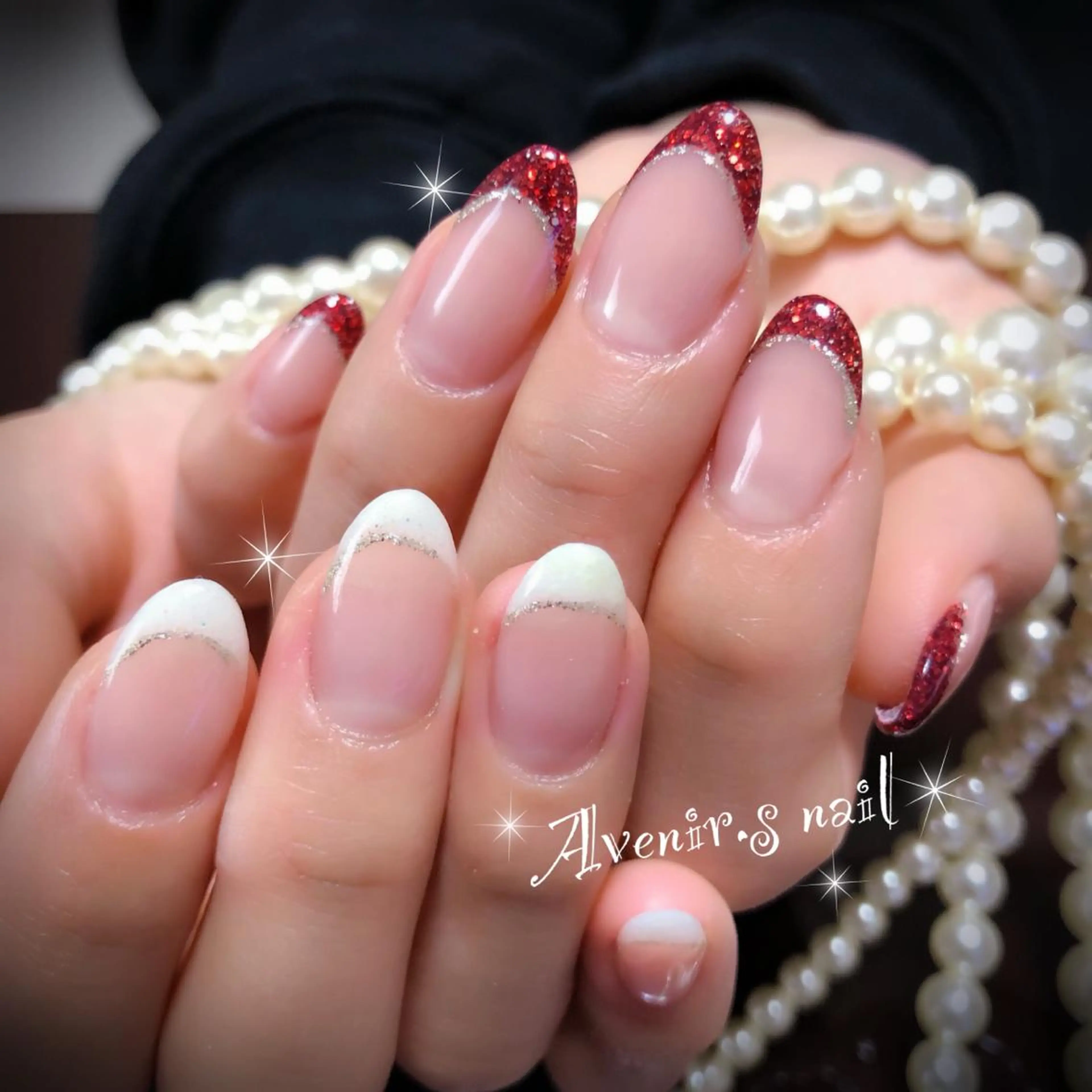 ネイル フレンチネイル Home Salon Avenir.のネイルデザイン