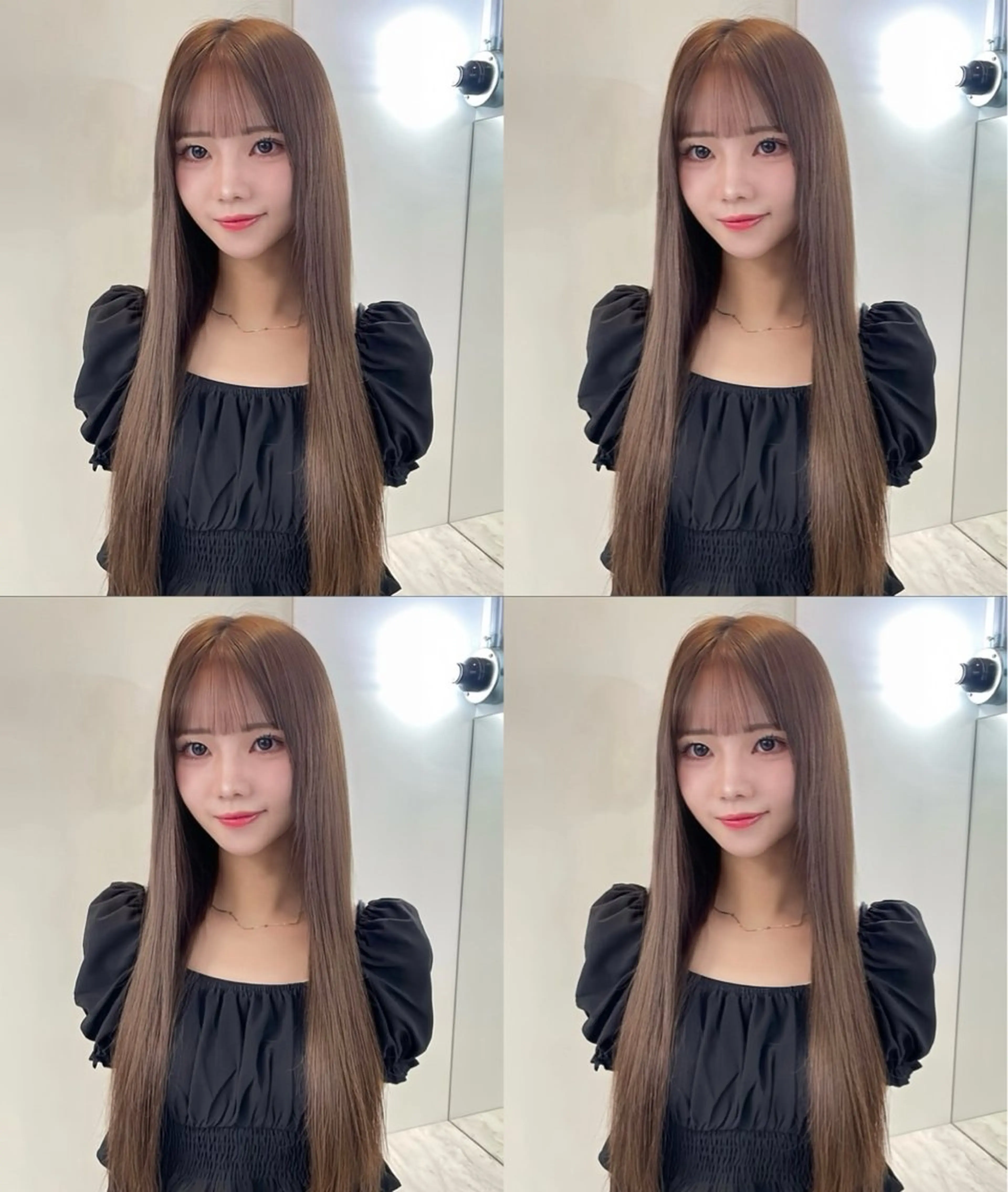 《🐰当日限定クーポン🐰》《シールエクステ80本》＋《馴染ませのカット、毛先そろえるカット込み◎》レイヤーカット／原宿の写真