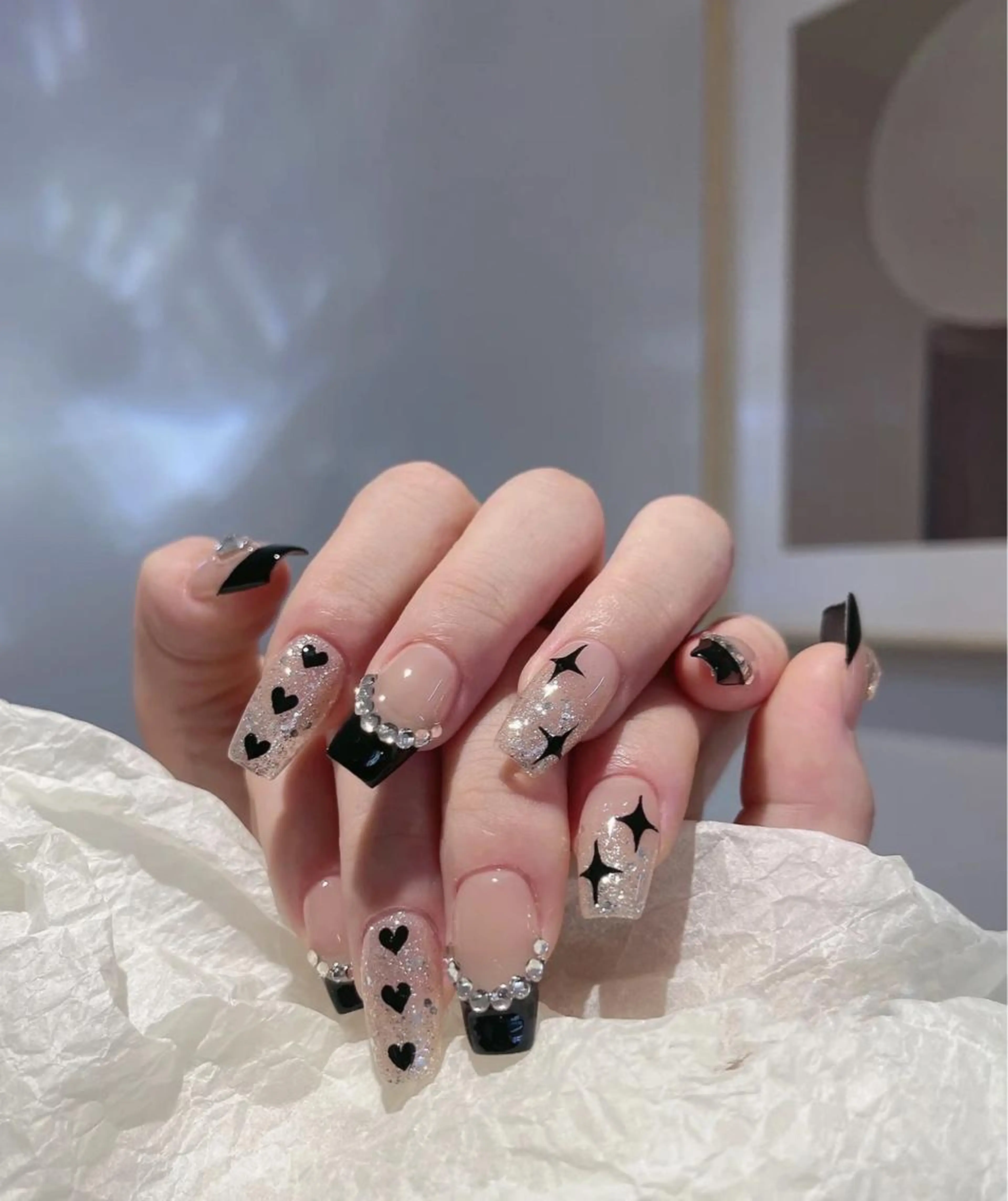 180分チップ+ジェル長さだし持ち込みデザインやり放題の写真