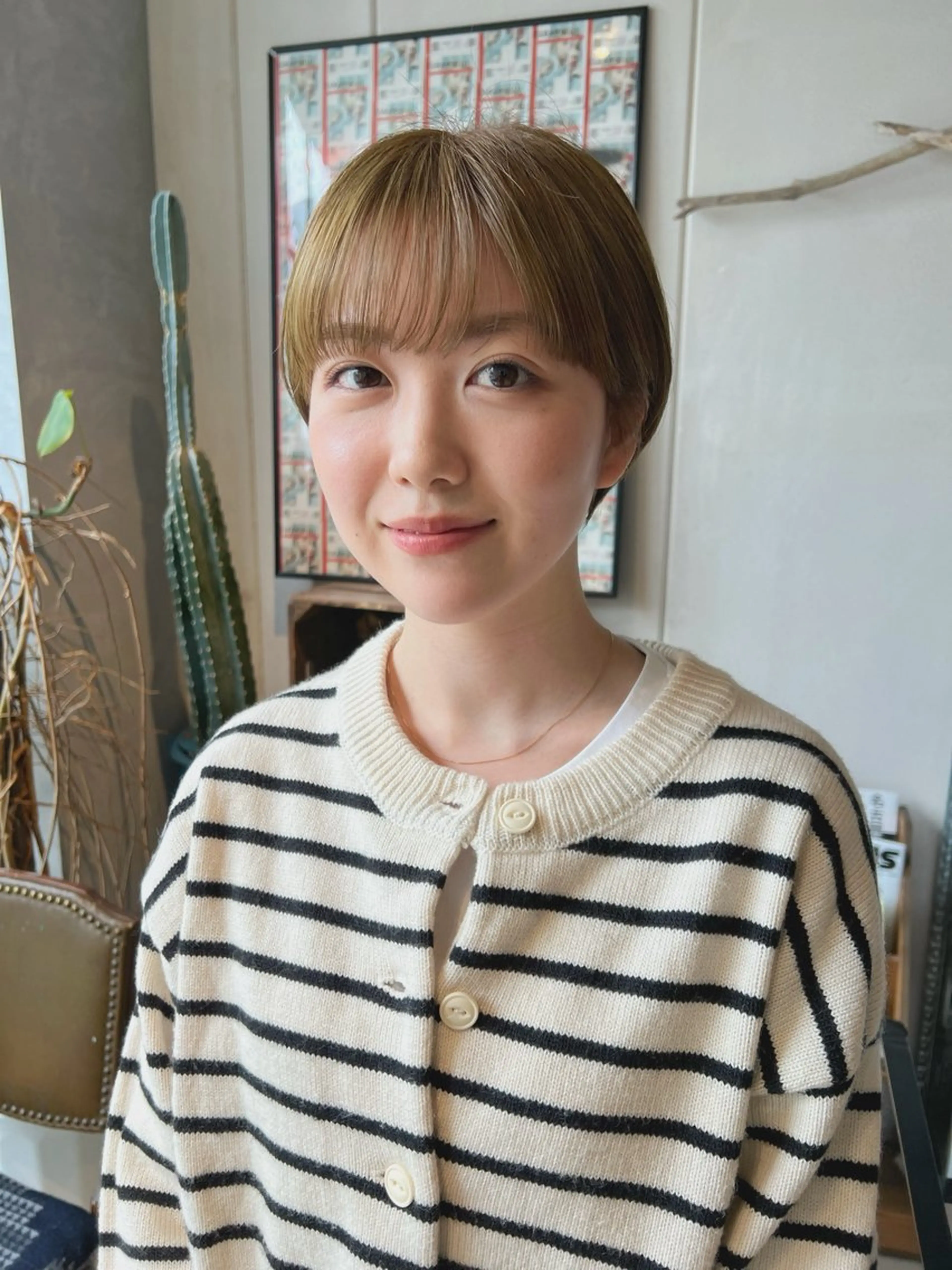 ショート カット ヘアカラー 大澤 叶方のヘアスタイル