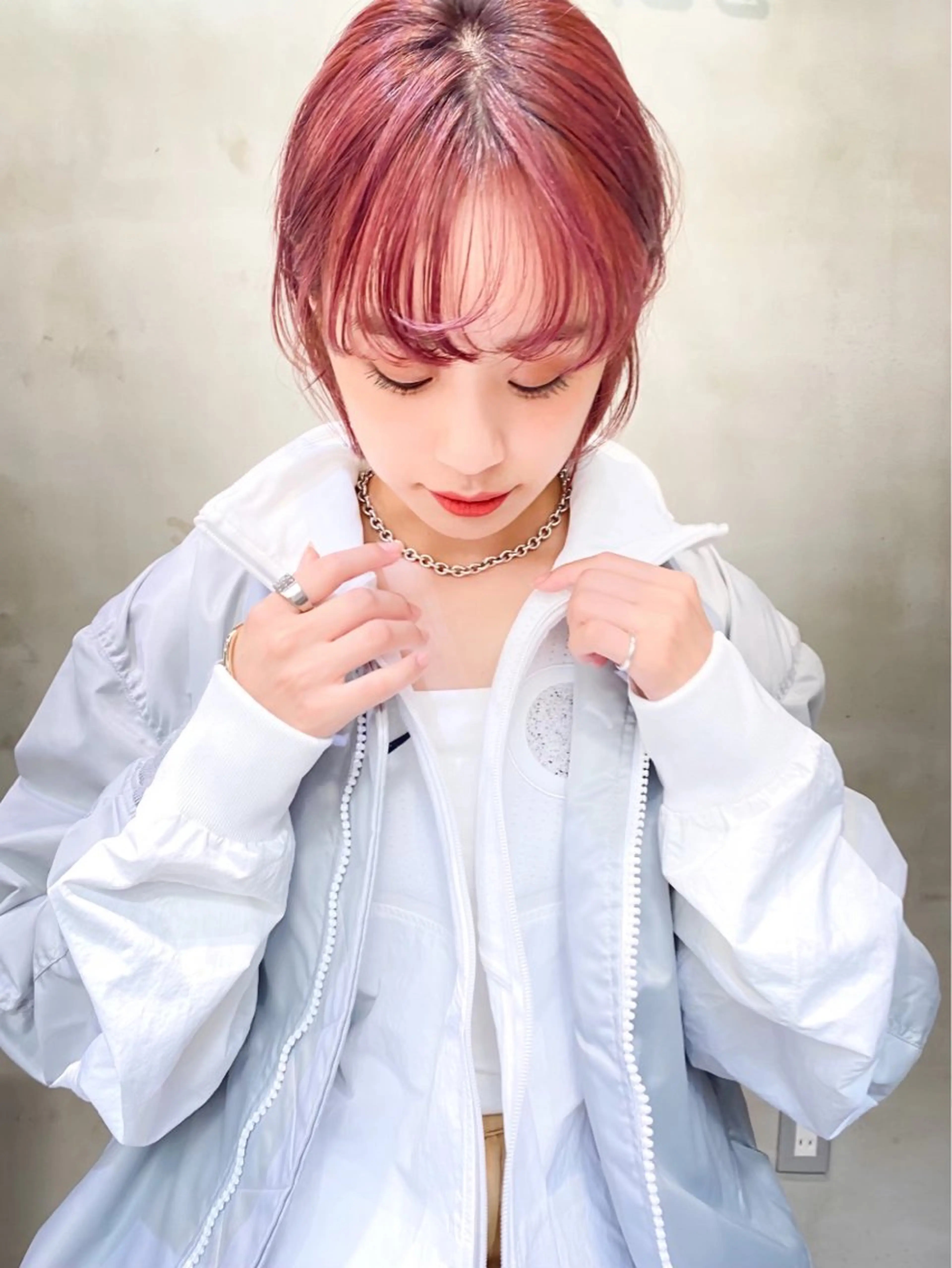 カラー ヘアカラー デザイン/ブリーチ ♡MIYUU♡のヘアスタイル
