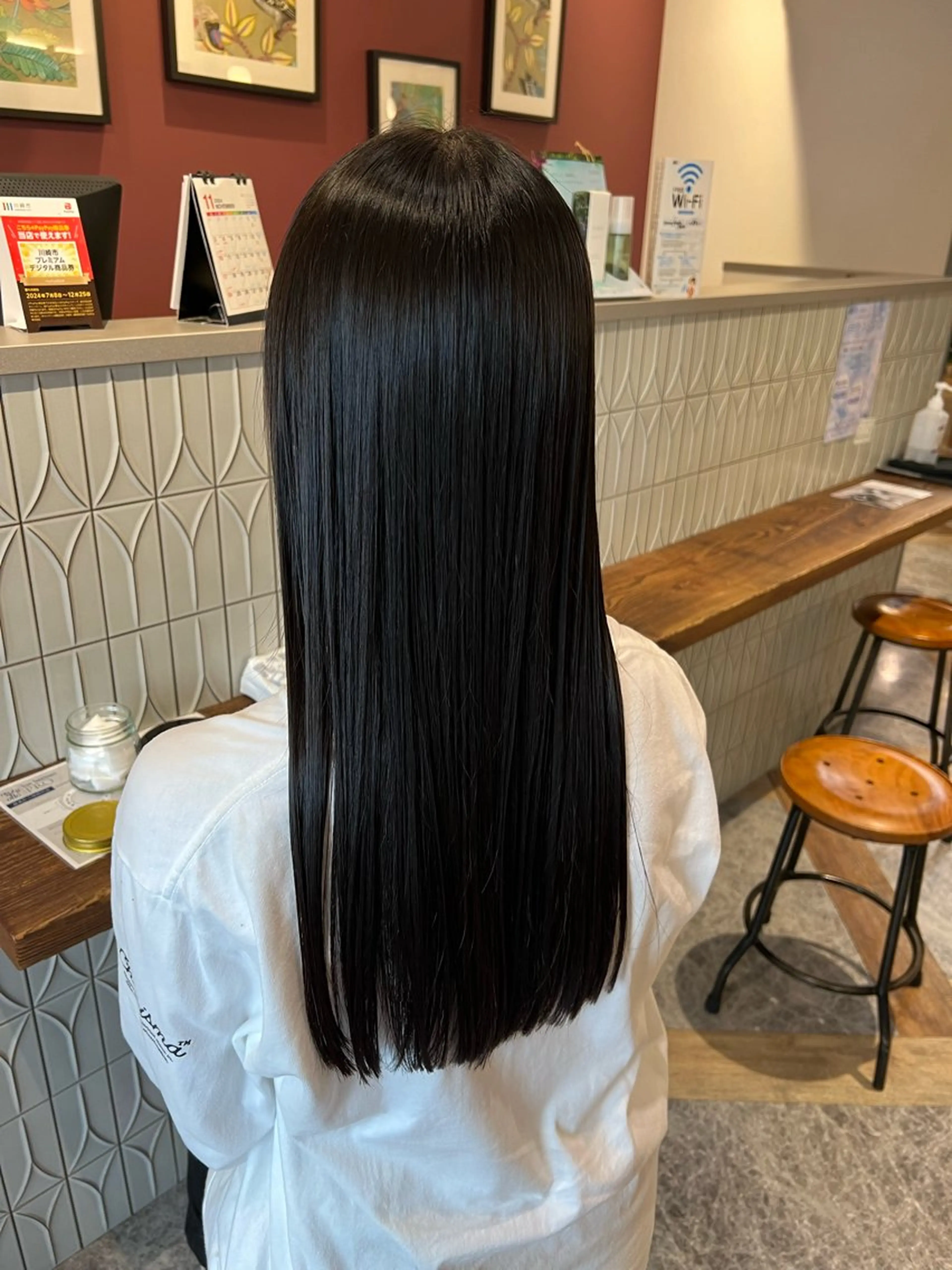 ロング 美容室moon所属・くびれるボブ🤍 松本安奈のヘアスタイル
