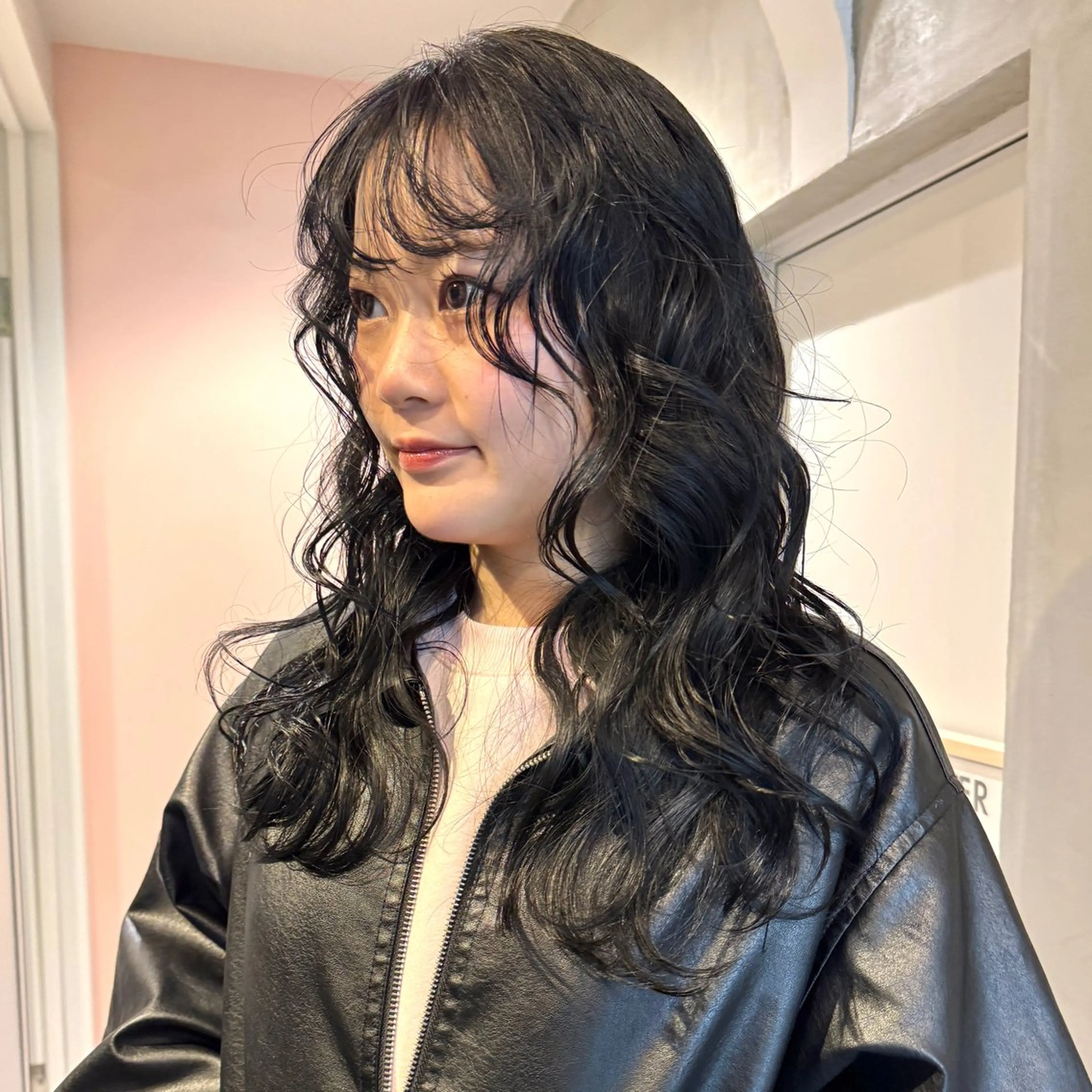 ロング パーマ パーマ 🍈yurina パーマ🍈のヘアスタイル