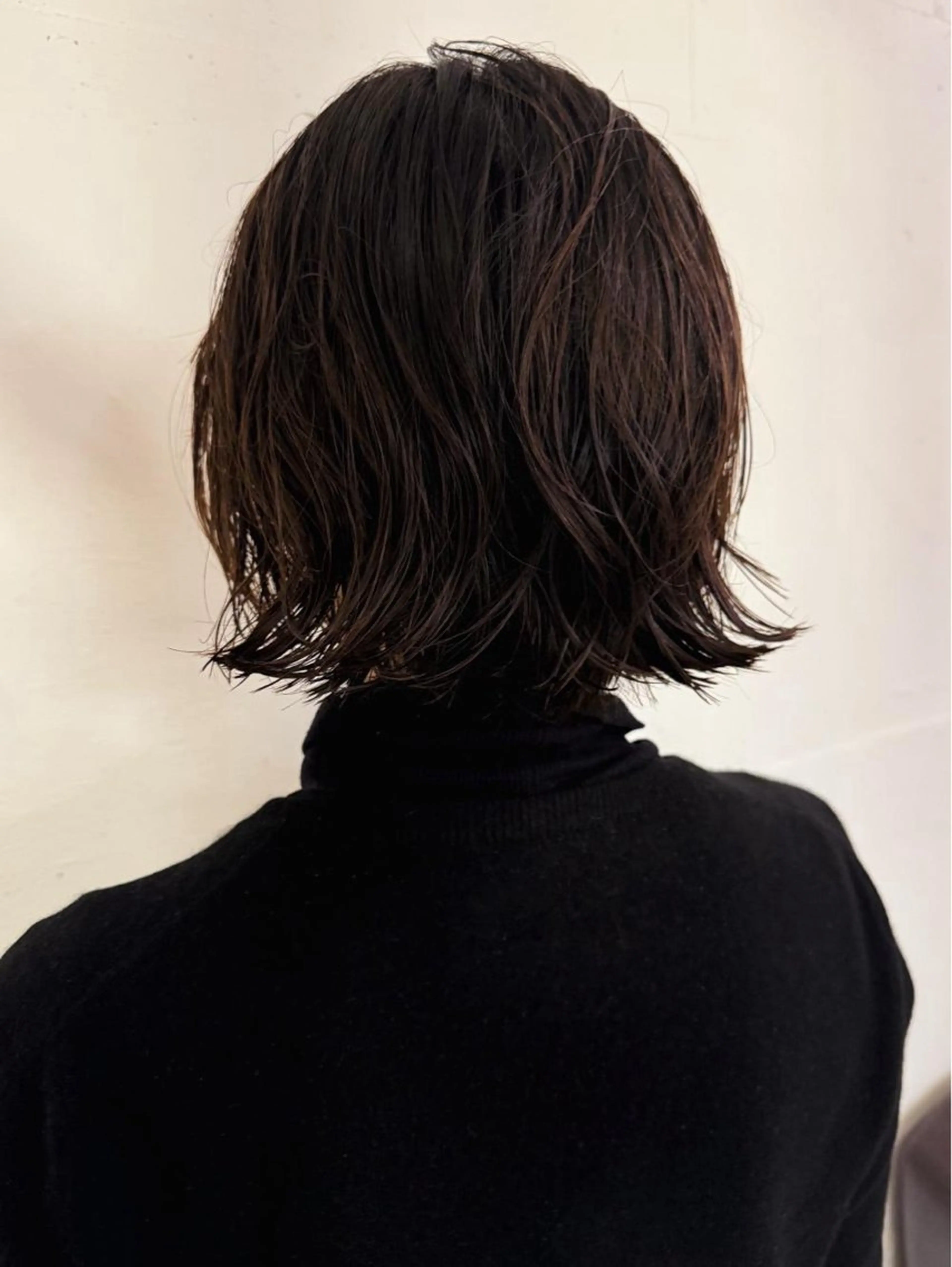 ショート パーマ 外ハネヘア riko*.+ﾟ 韓国風パーマのヘアスタイル