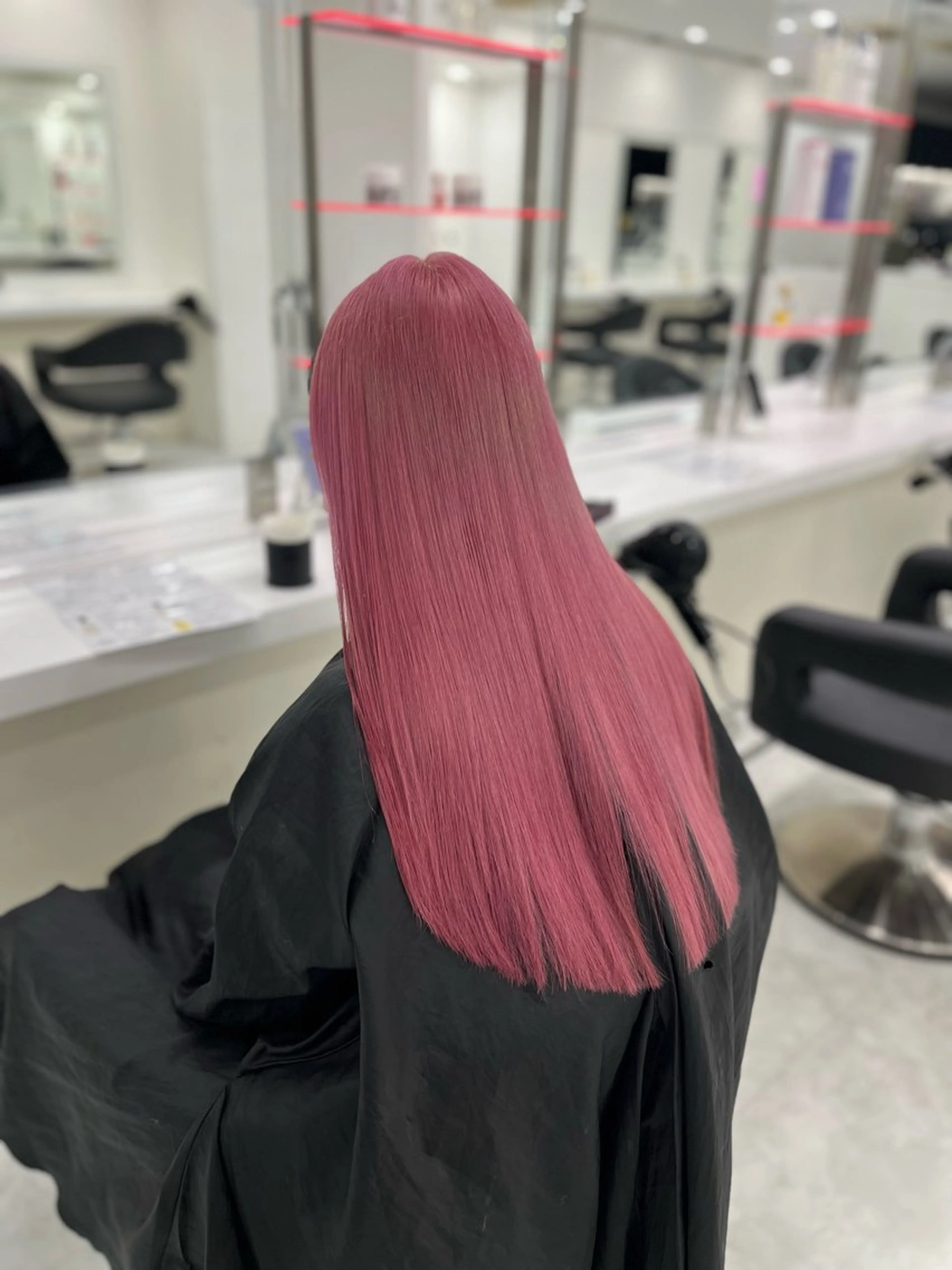 ロング カラー ヘアカラー 暖色♡ガーリー Chinatsu🎀のヘアスタイル