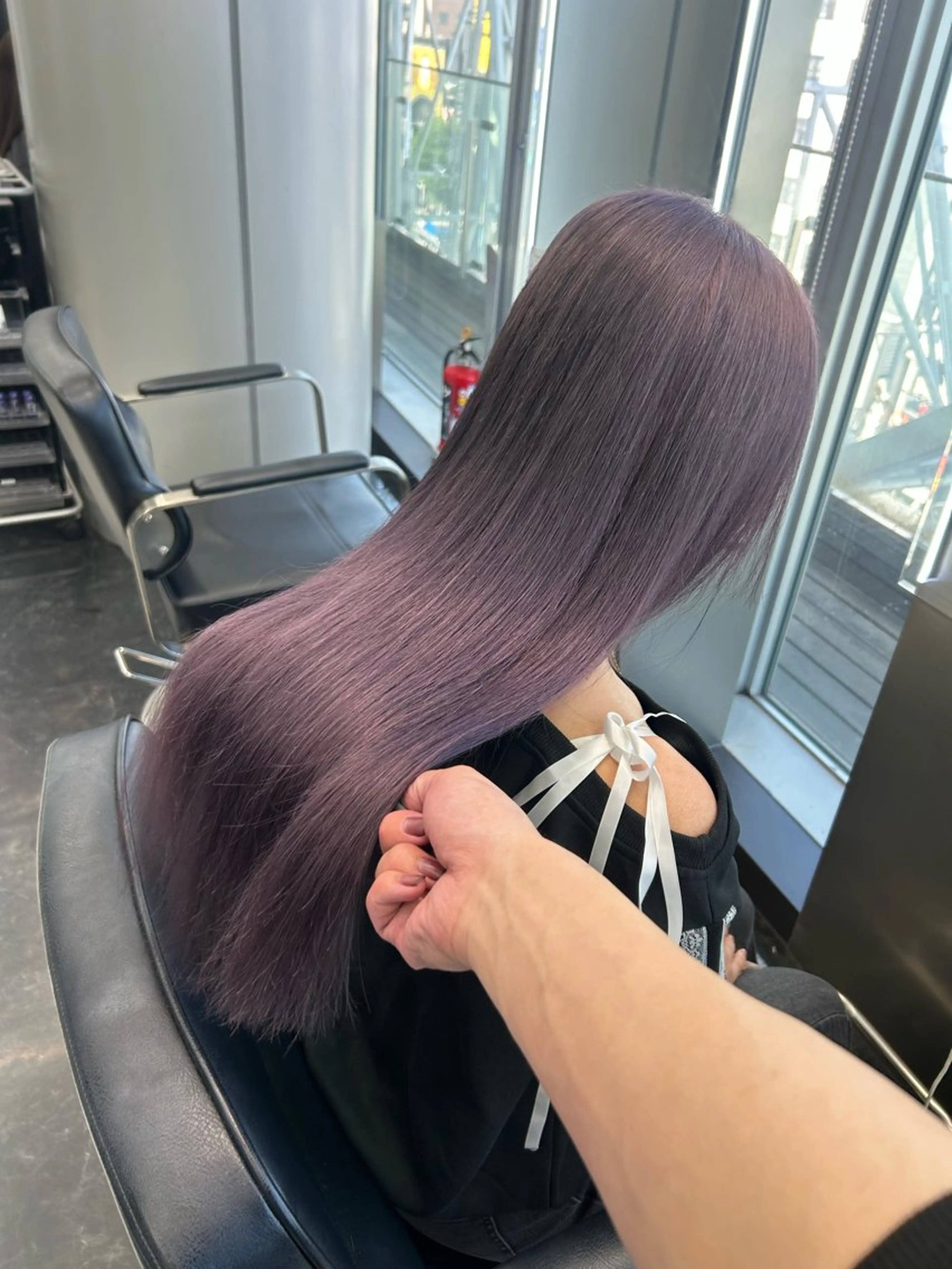 ロング カラー 艶髪ハイトーン /RYUUKI/栄のヘアスタイル