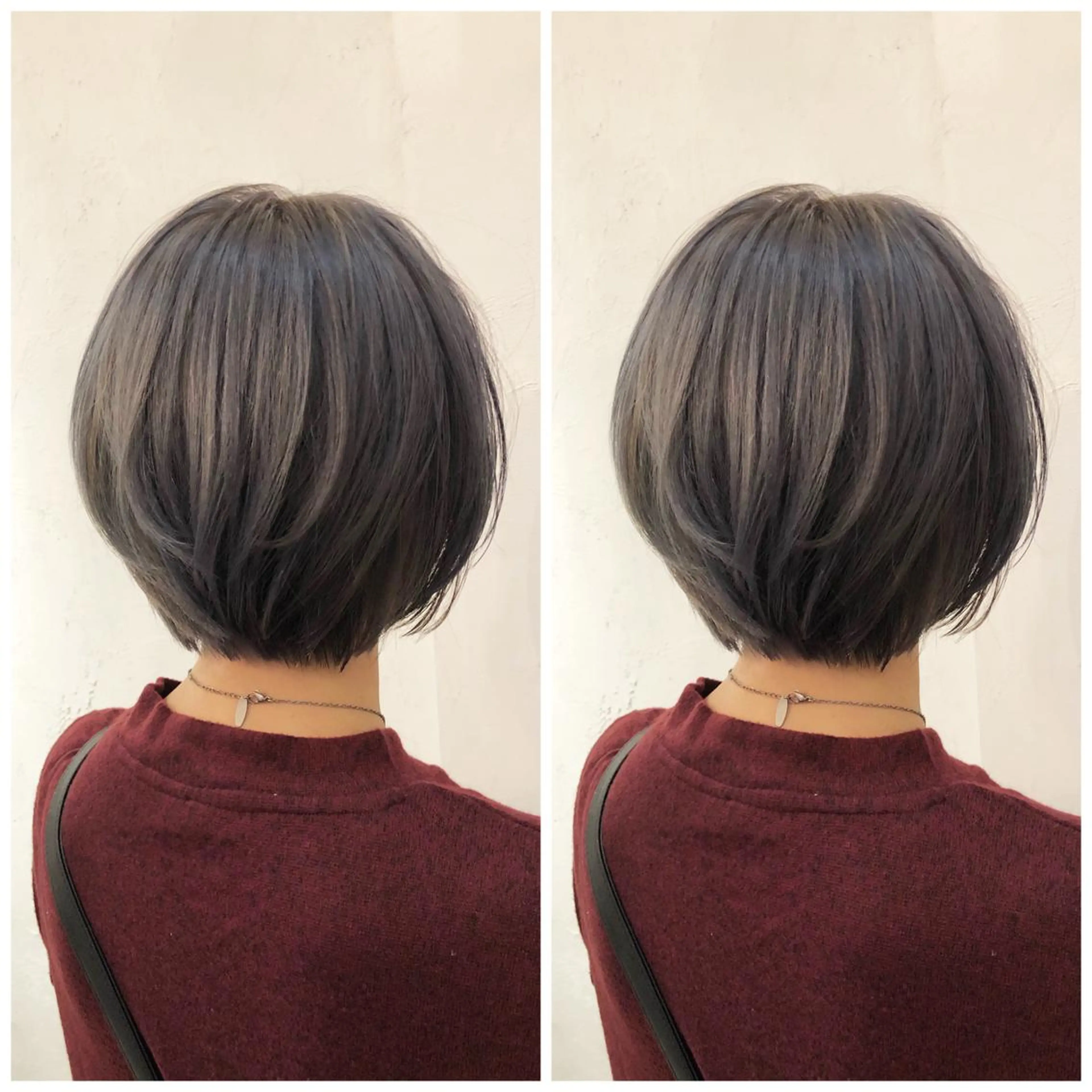 ショート ショートボブ ボブ ショートヘア カット バレイヤージュカラー 特化美容師✨星皓太のヘアスタイル