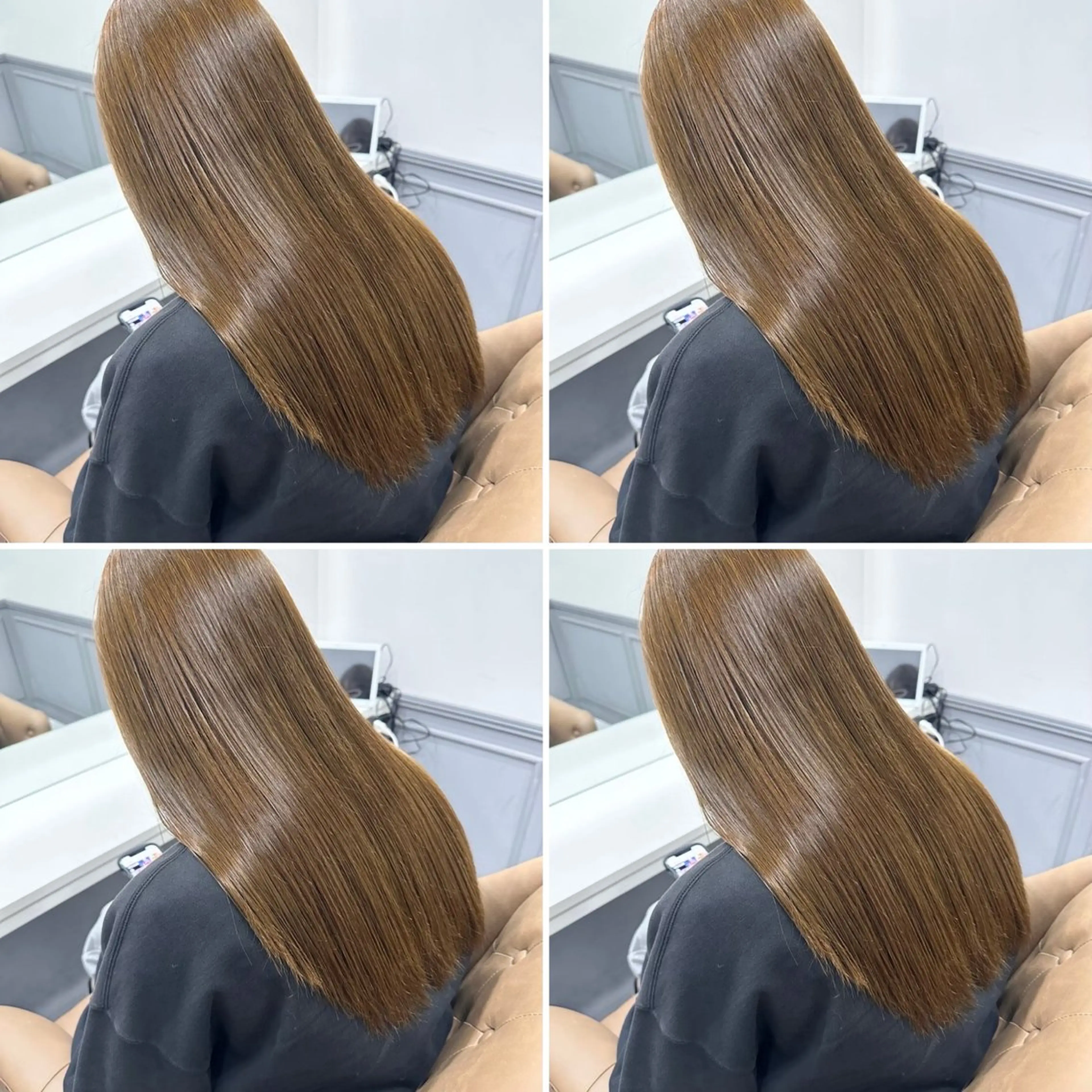 ロング カラー カット ヘアカラー トリートメント ヘアセット 艶髪・韓国ヘア特化 💎店長望月のヘアスタイル