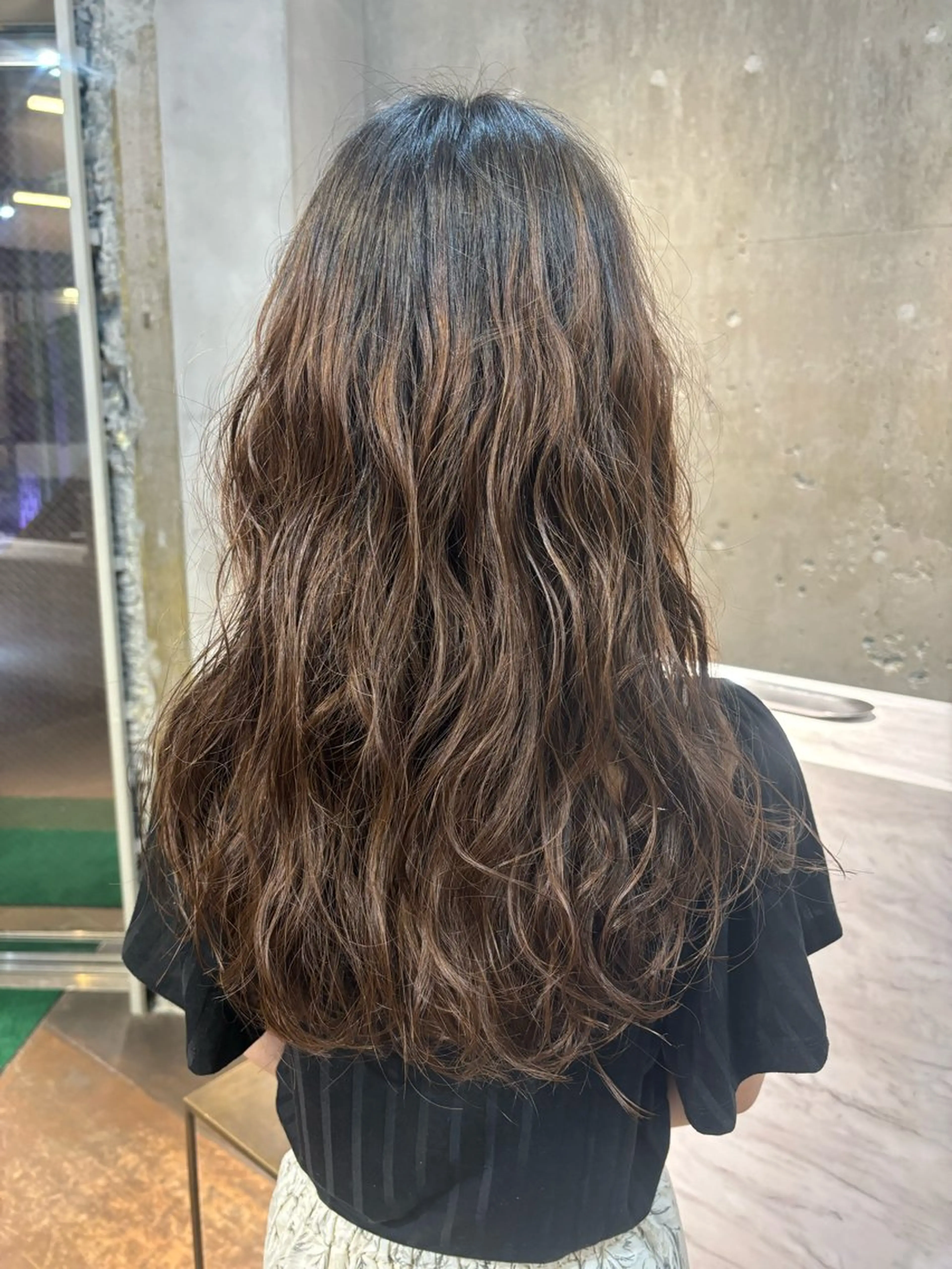 ロング パーマ 鈴木 千尋のヘアスタイル