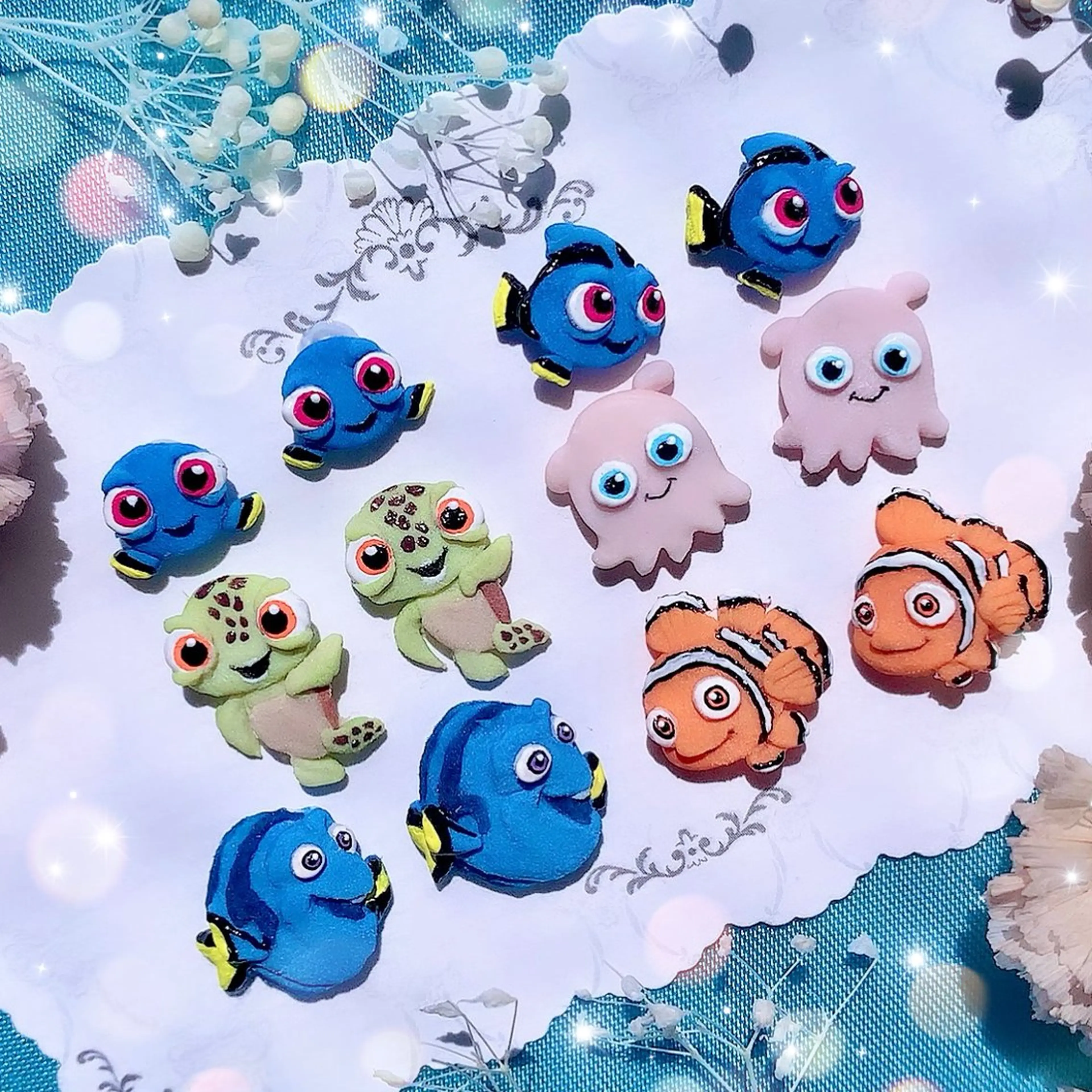 ネイル アートネイル ぷっくりネイル シェアサロンLei.g(レイジー)所属・3Dアートネイル💗 都築レナのネイルデザイン