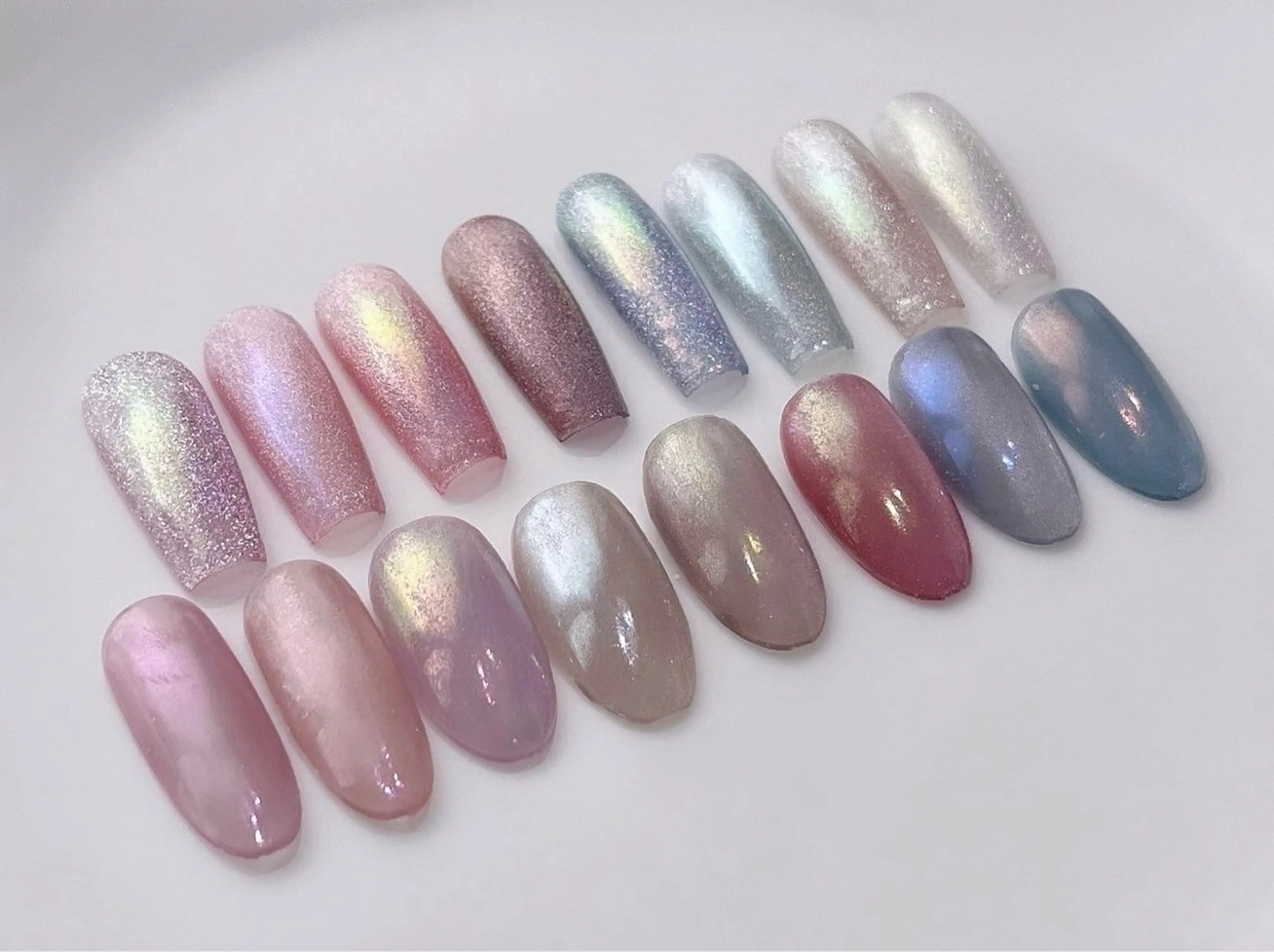 ネイル オーロラネイル マグネットネイル NAILR rina 🎀ིྀ恵比寿のネイルデザイン