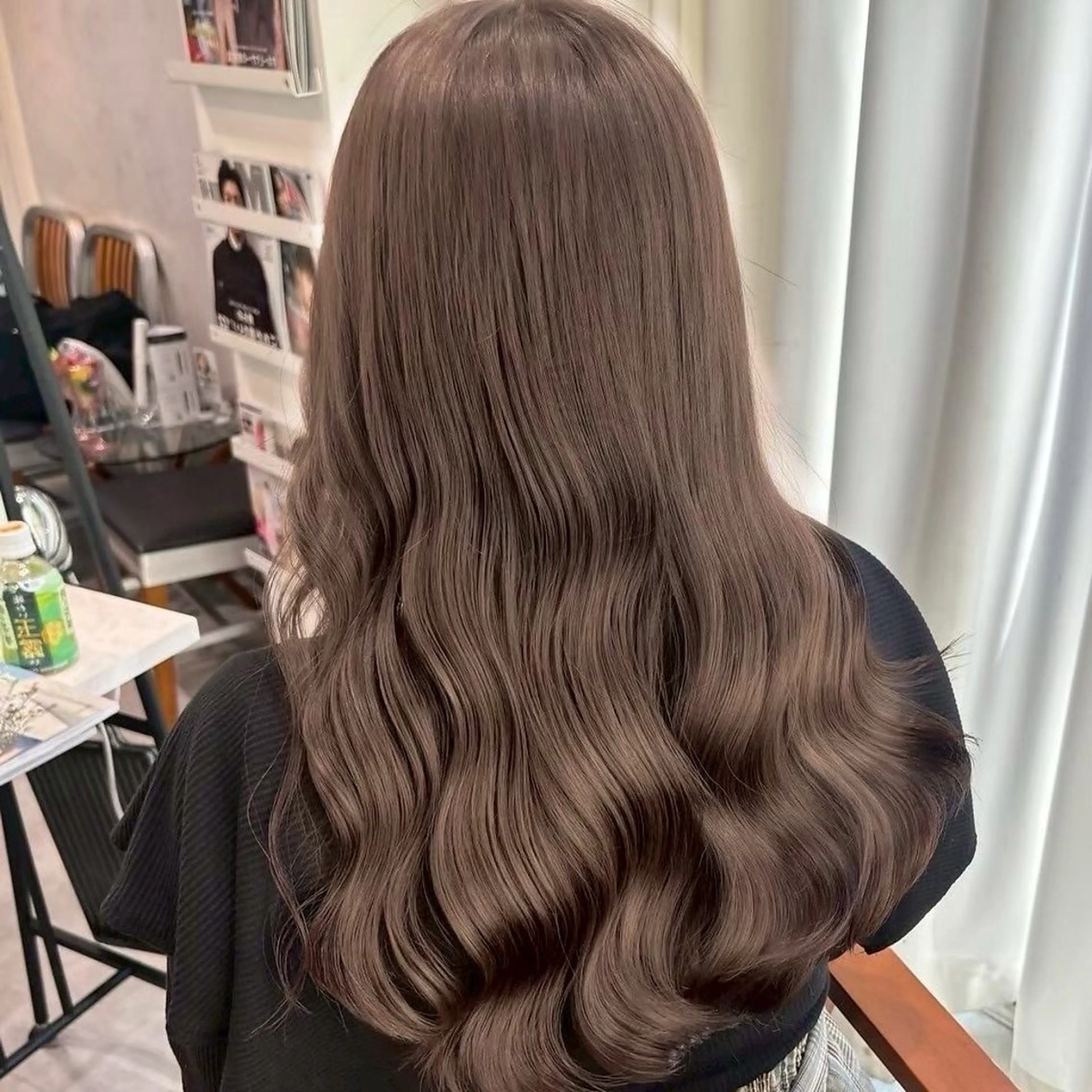 ロング ヘアカラー トリートメント 透明感カラー/まつ毛 パーマ/のの🍒のマツエク・マツパデザイン