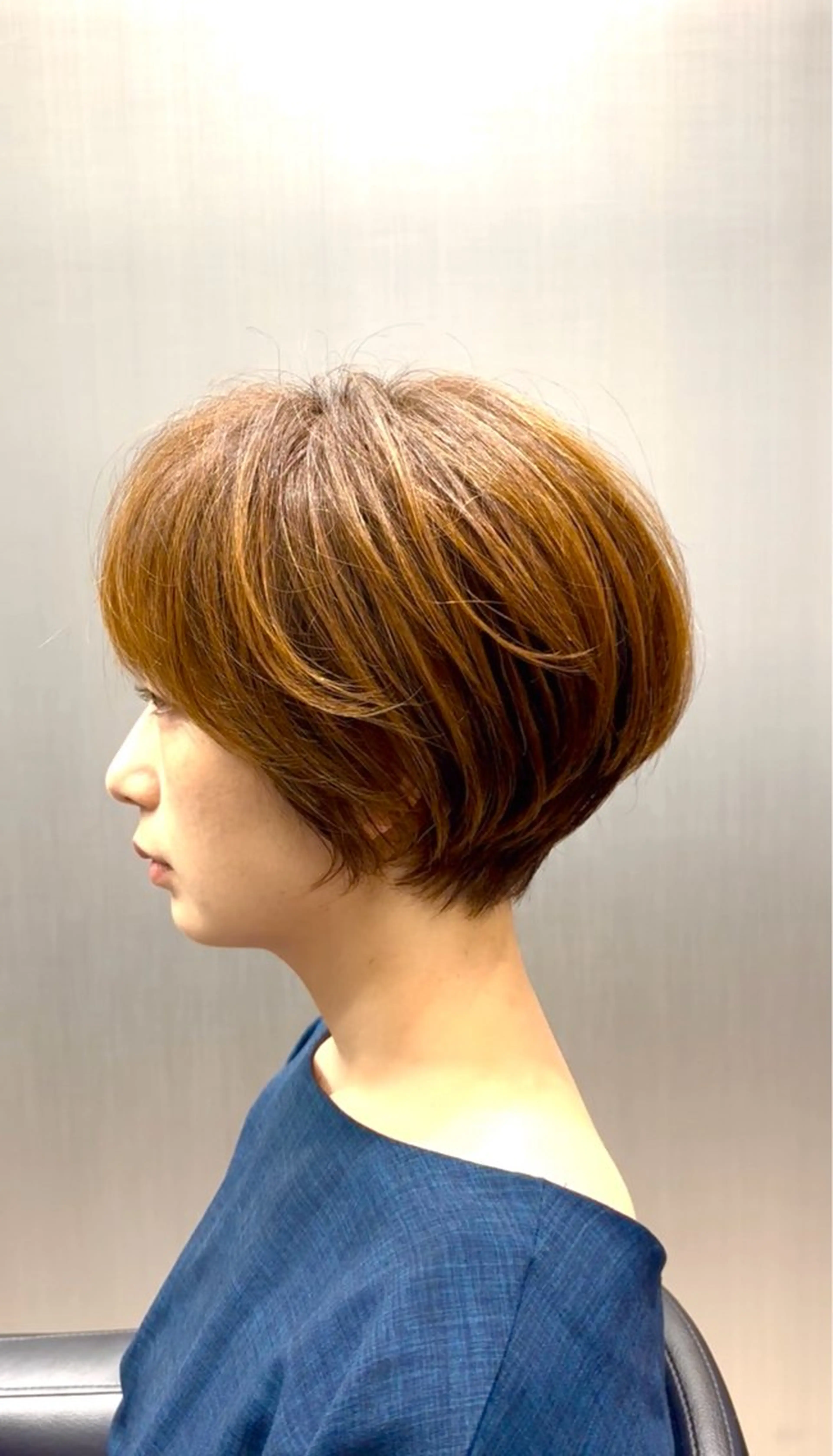ショート ショートボブ ハンサムショート 丸みショート ボブ くびれヘア HARUKI  MINATO Japan広島紙屋町店所属・hmj紙屋町店 脊戸智志のヘアスタイル