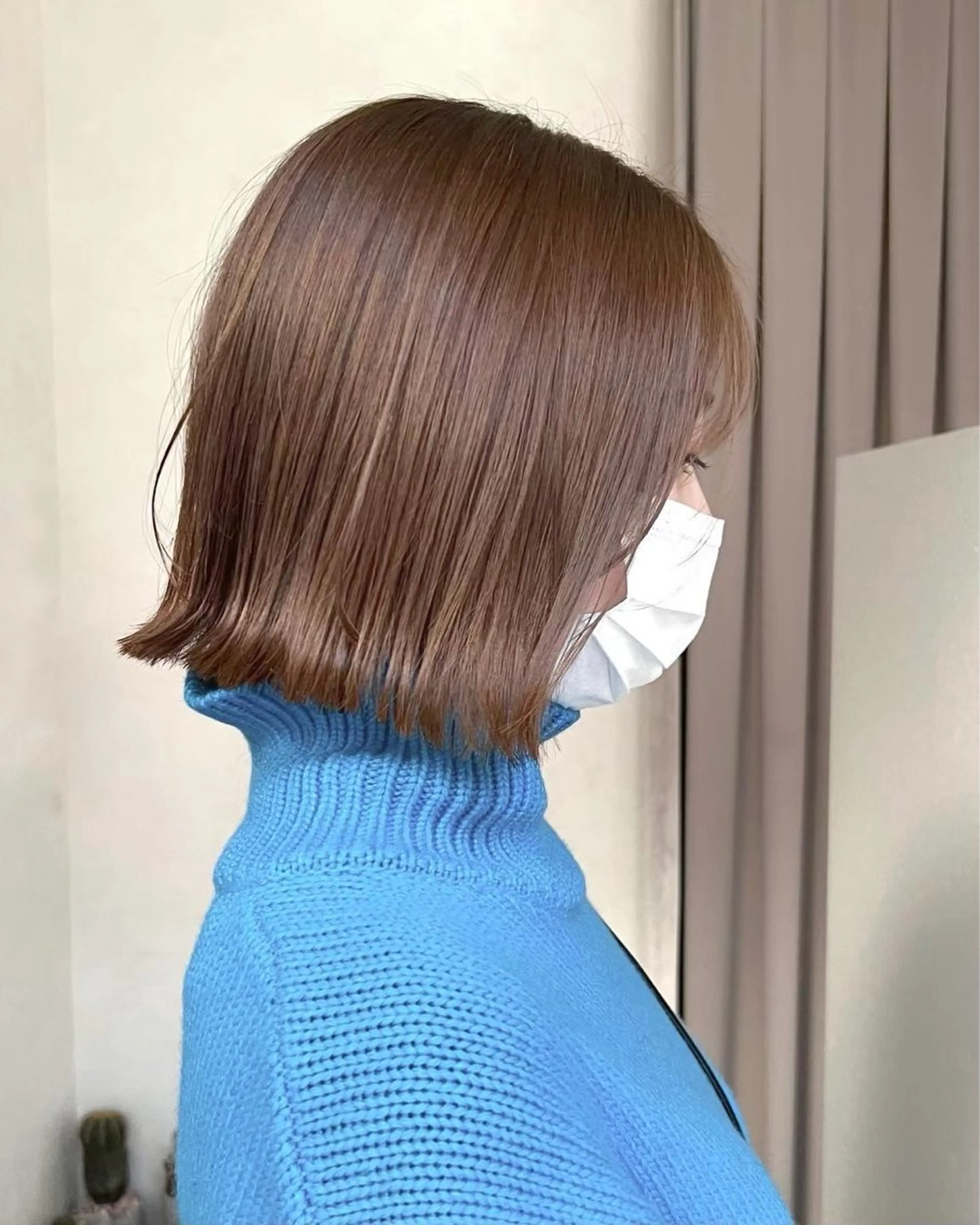 ミディアム 上場 健史のヘアスタイル