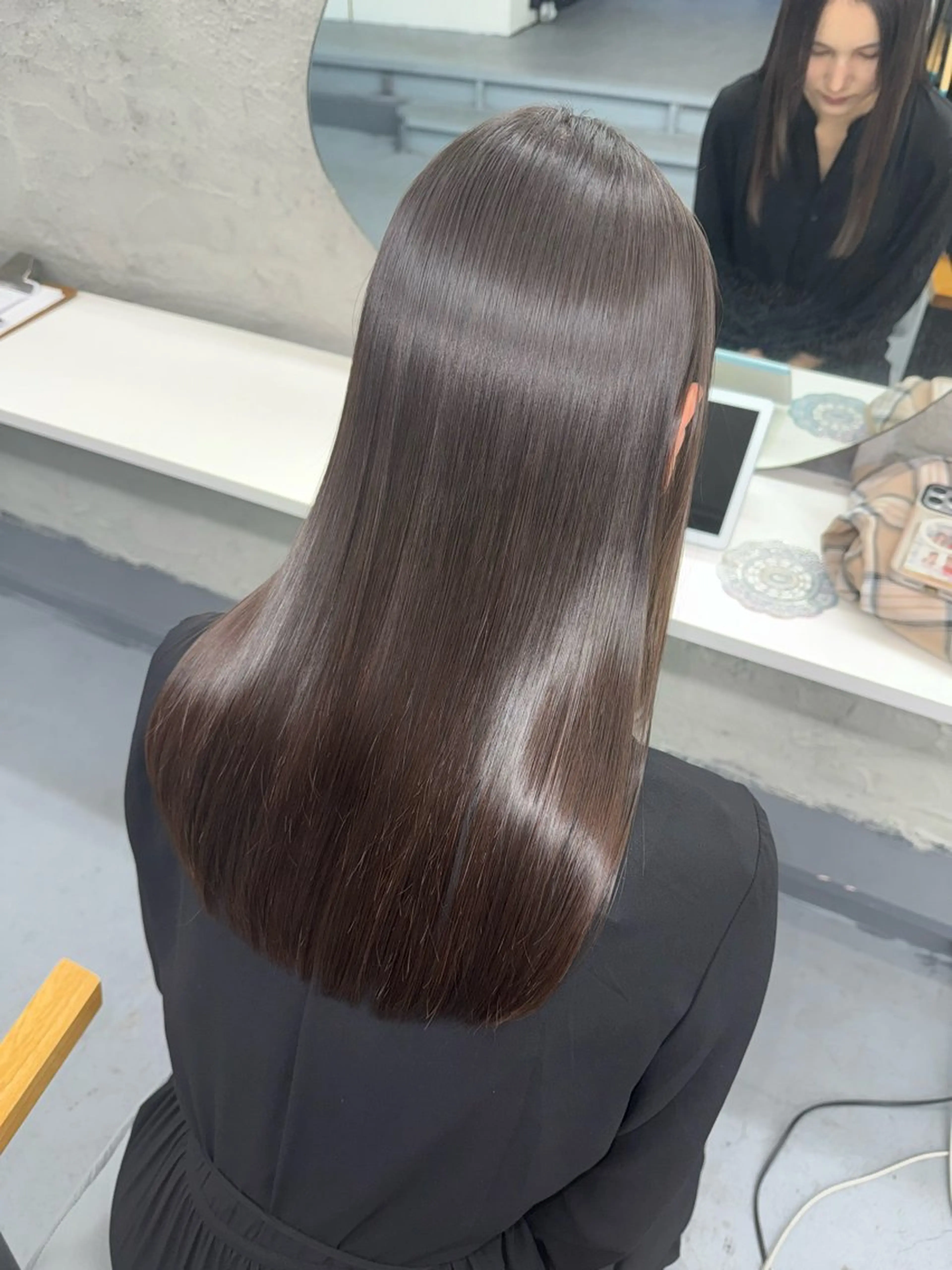 ロング カット ヘアカラー 縮毛矯正 柏/髪質改善/ 美髪矯正/だいちのヘアスタイル