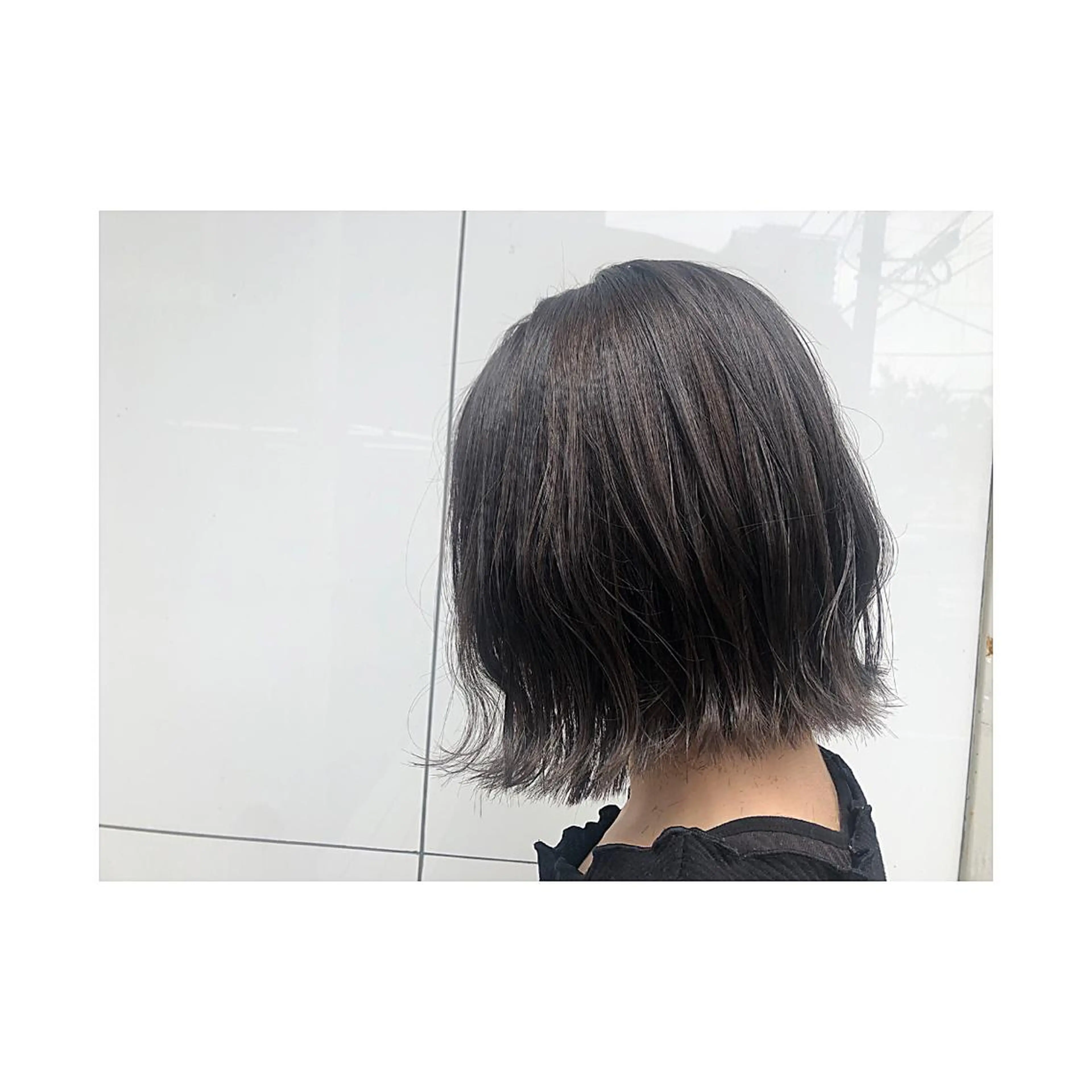 ショート カット ヘアカラー トリートメント あらい なつみのヘアスタイル