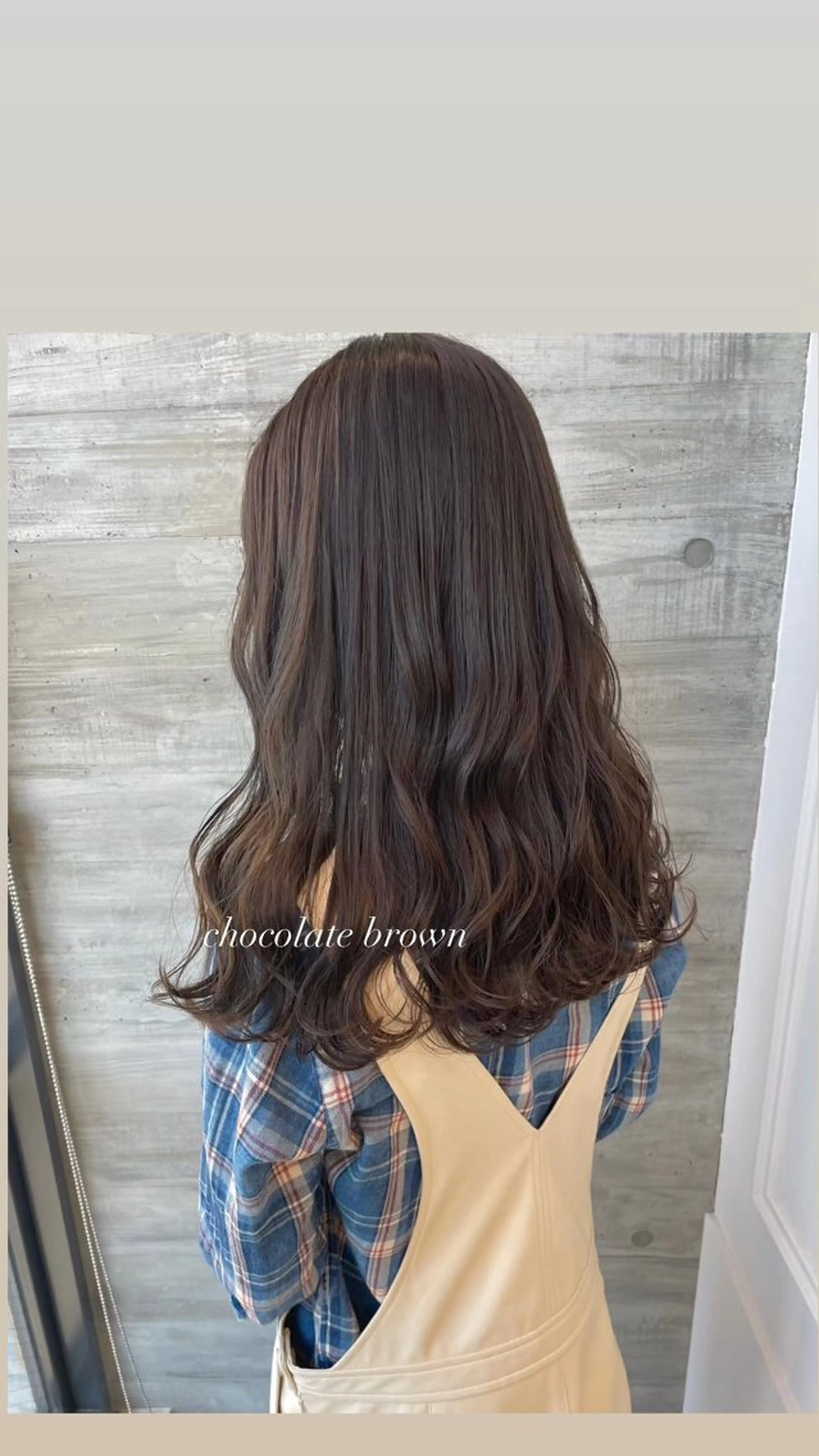 ロング ヘアカラー ParveMix 宮﨑 梨里のヘアスタイル