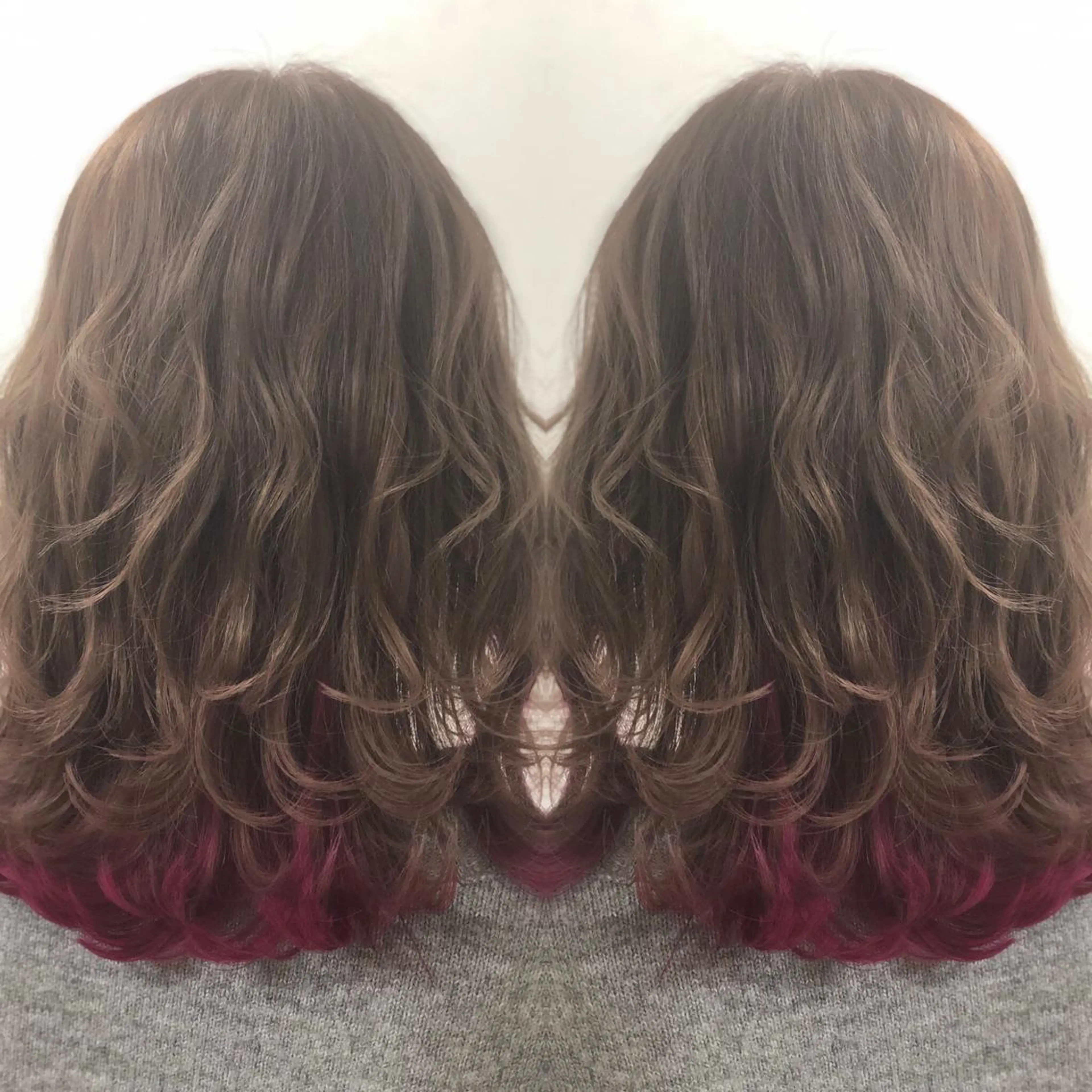 ミディアム カラー ピンクカラー TOTAL BEAUTY BREK 静岡掛川店所属・⭐︎BREK 静岡掛川店⭐︎のヘアスタイル