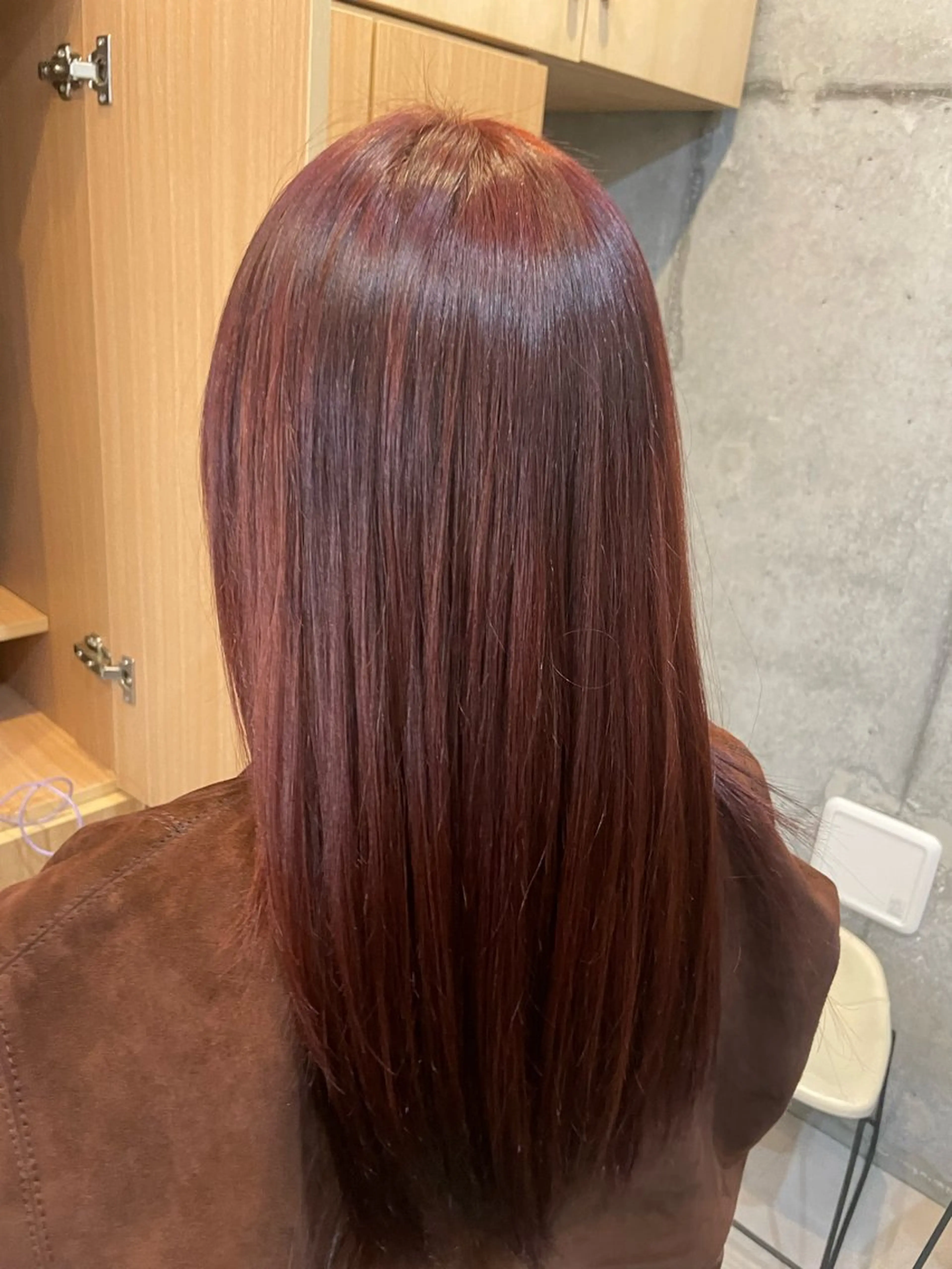 セミロング ヘアカラー ami🍊hair salon soilのヘアスタイル