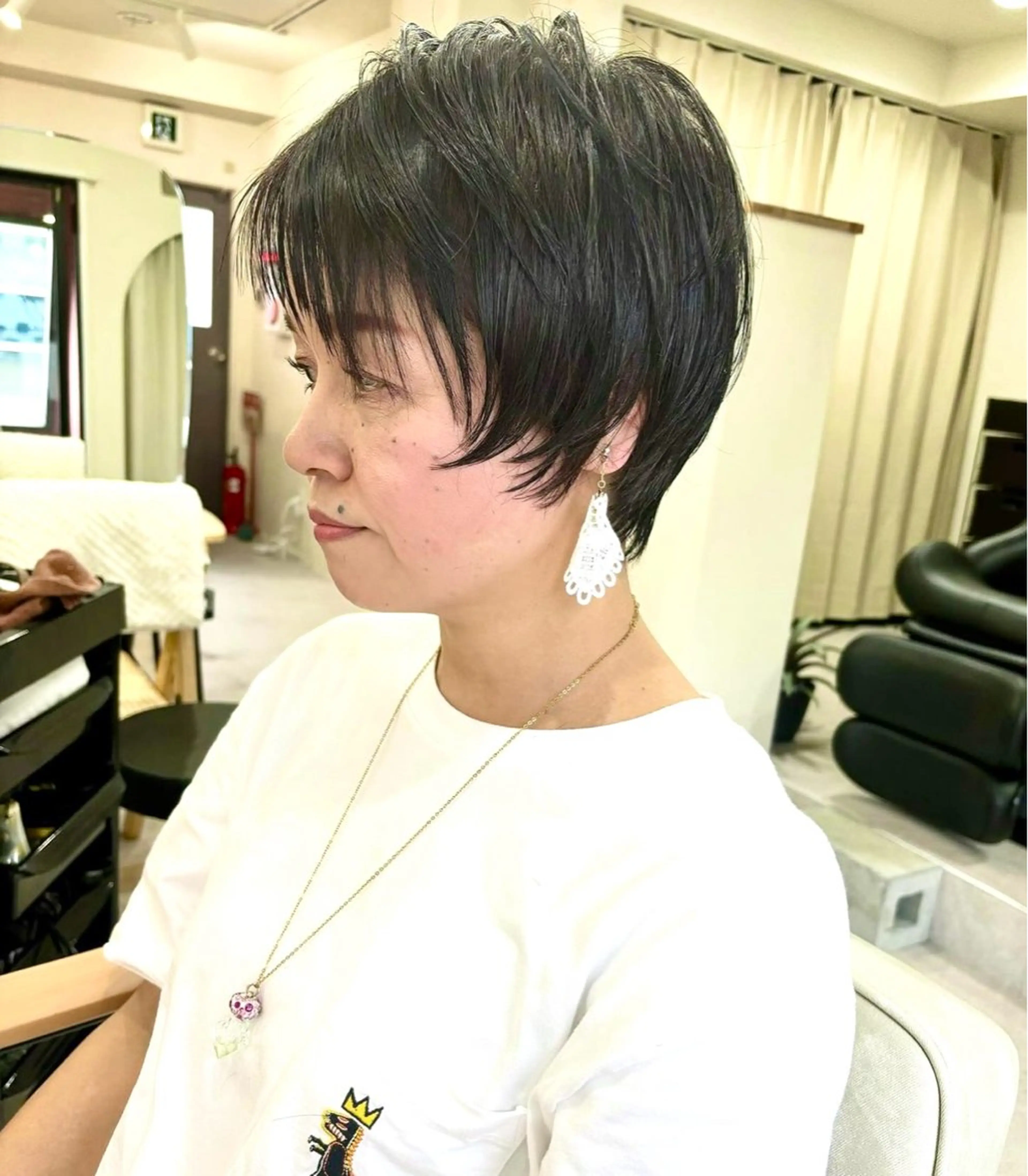 ショート icie所属・大阪ヴィーガンサロン KANAKOのヘアスタイル